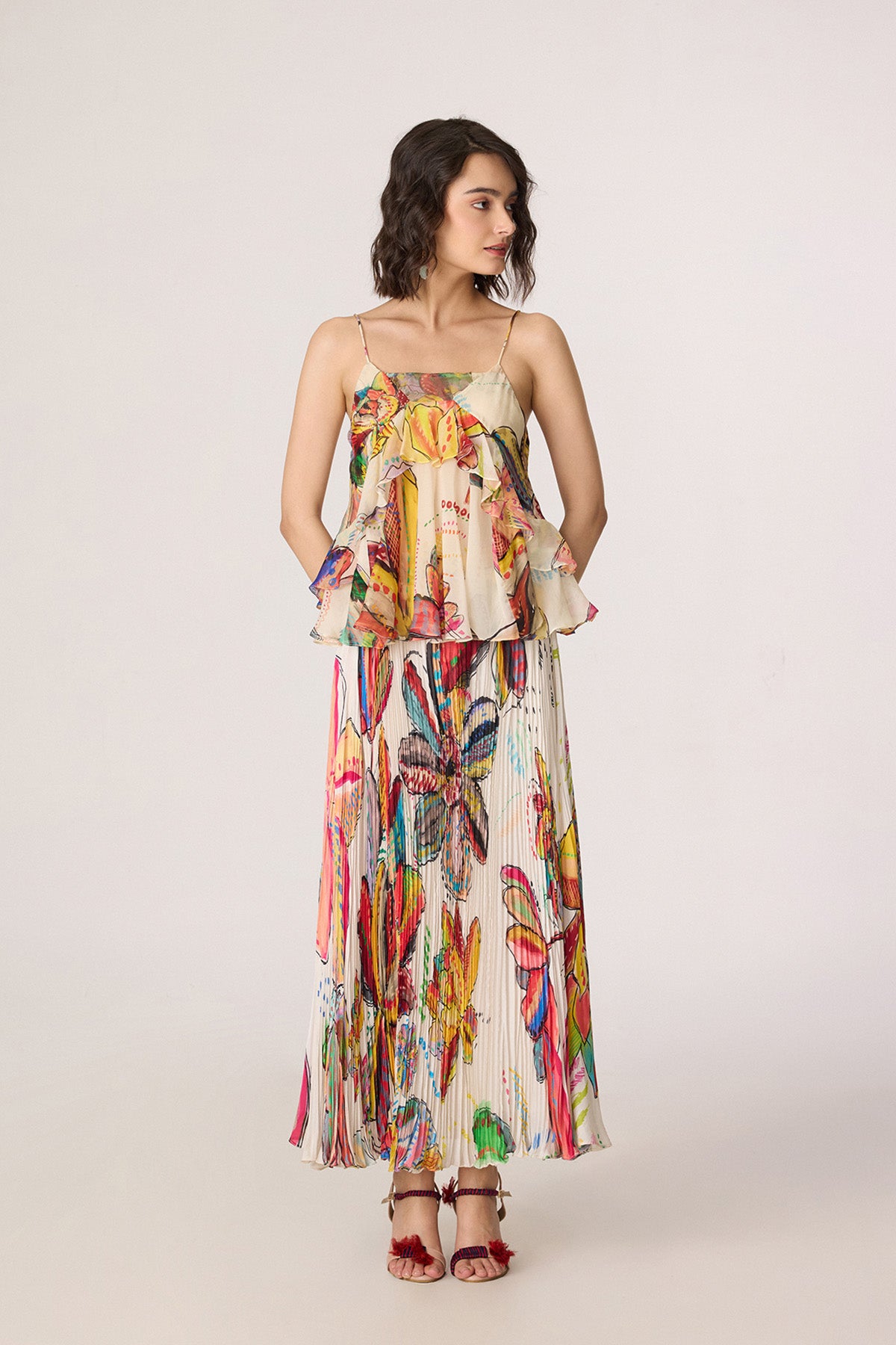 Genora Blouse and Zora Skirt