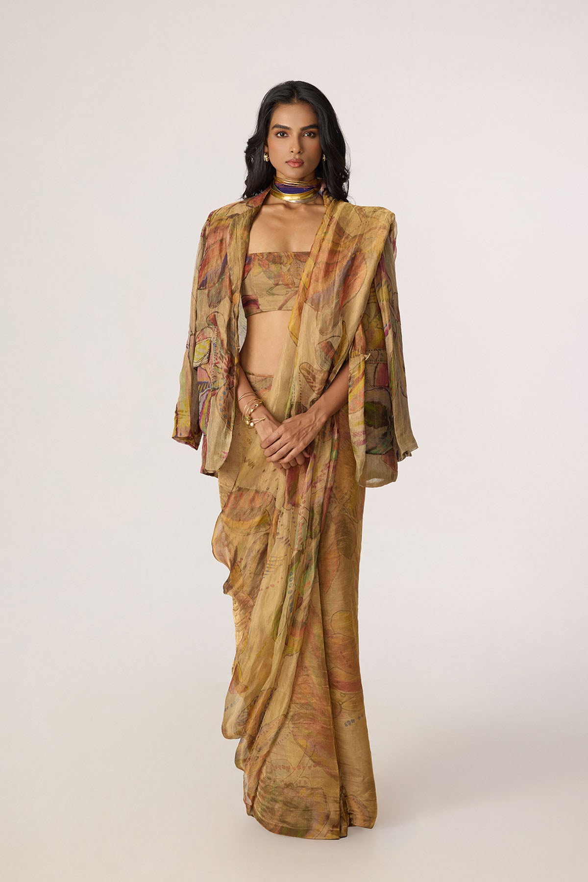 Micah Blazer and Agatha Sari and Malaika Blouse