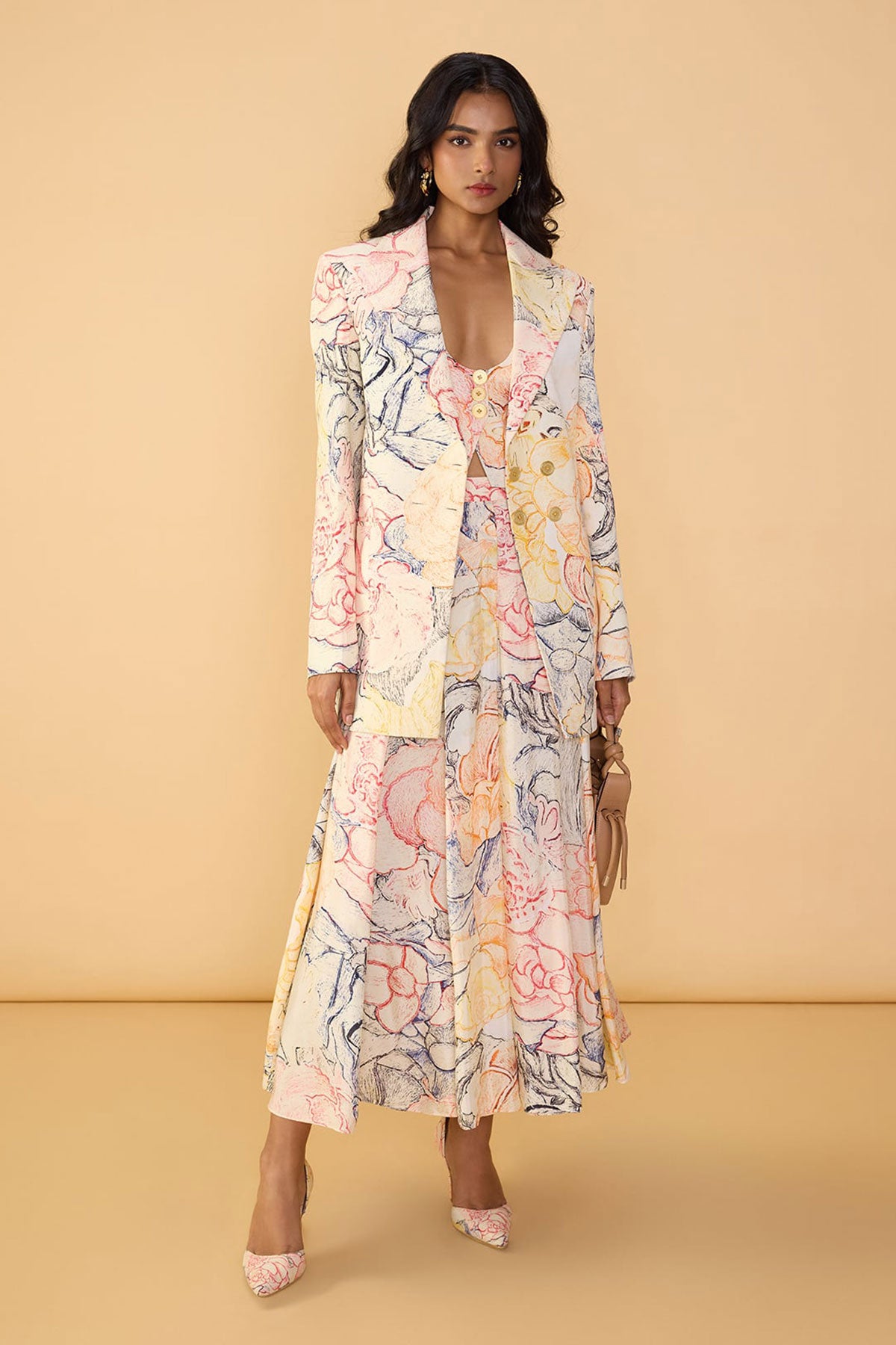 Miranda Blazer and and Delfie Waistcoat and and Polina Trousers