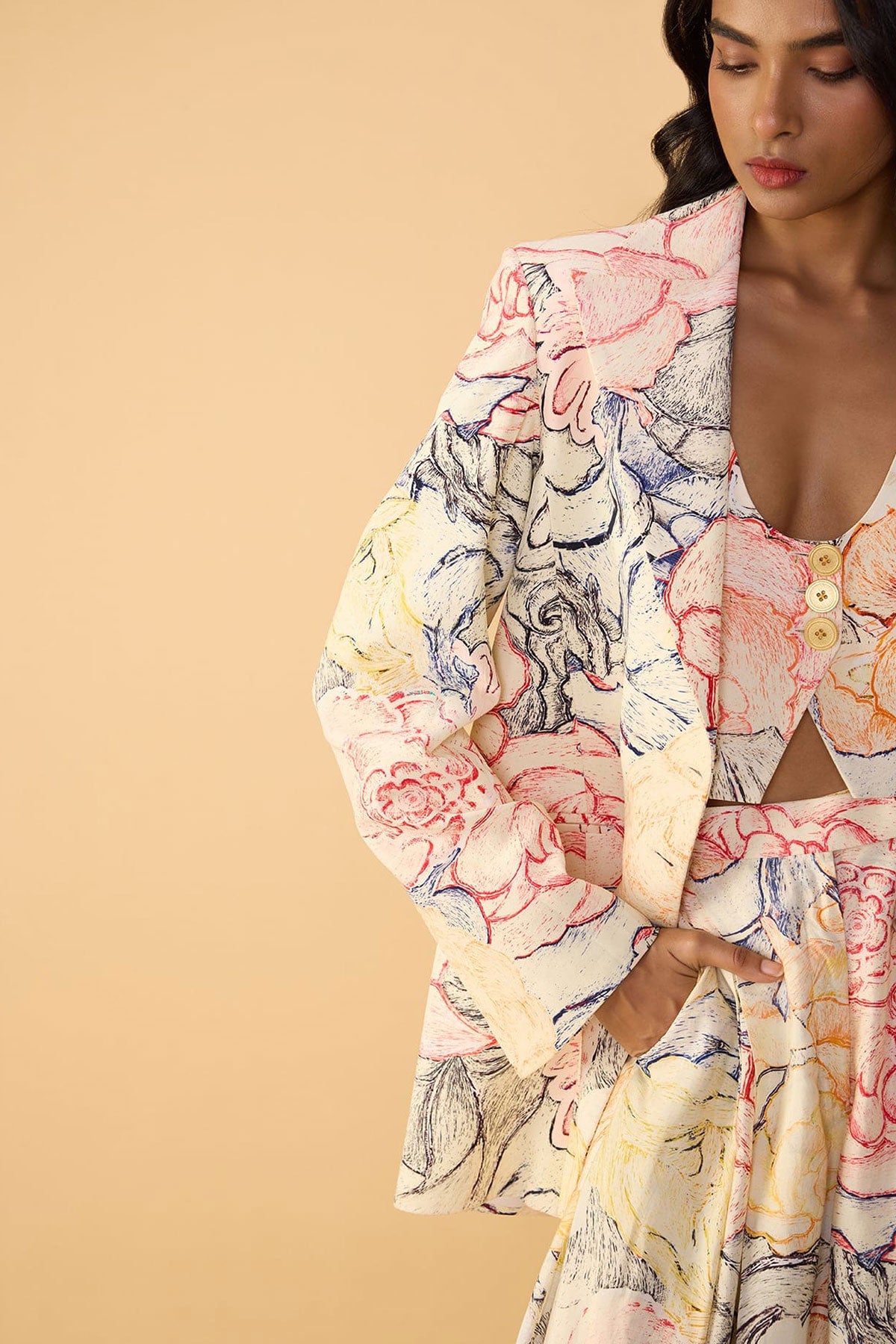 Miranda Blazer and and Delfie Waistcoat and and Polina Trousers