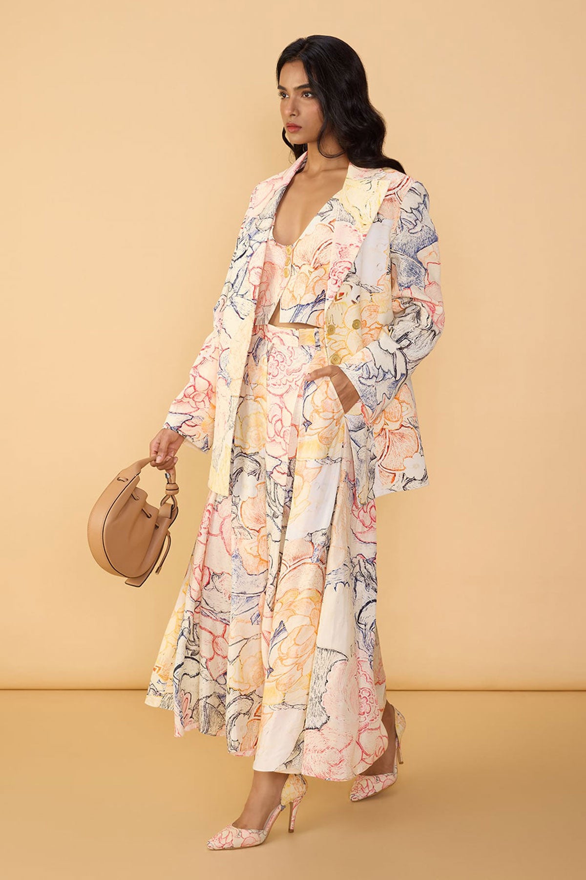 Miranda Blazer and and Delfie Waistcoat and and Polina Trousers