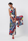 Floral Print Sleeveless Jumpsuit