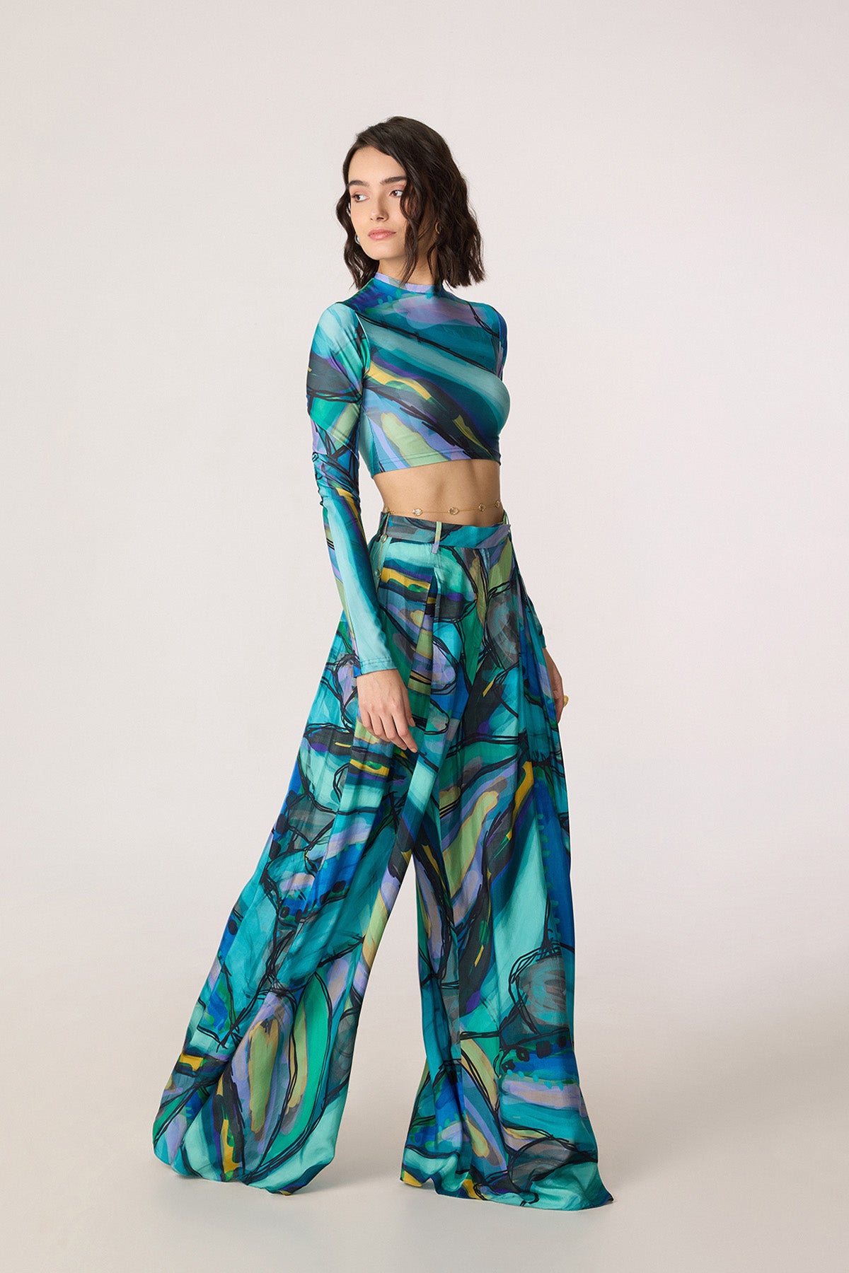 Gigi Blouse and Vellora Palazzo