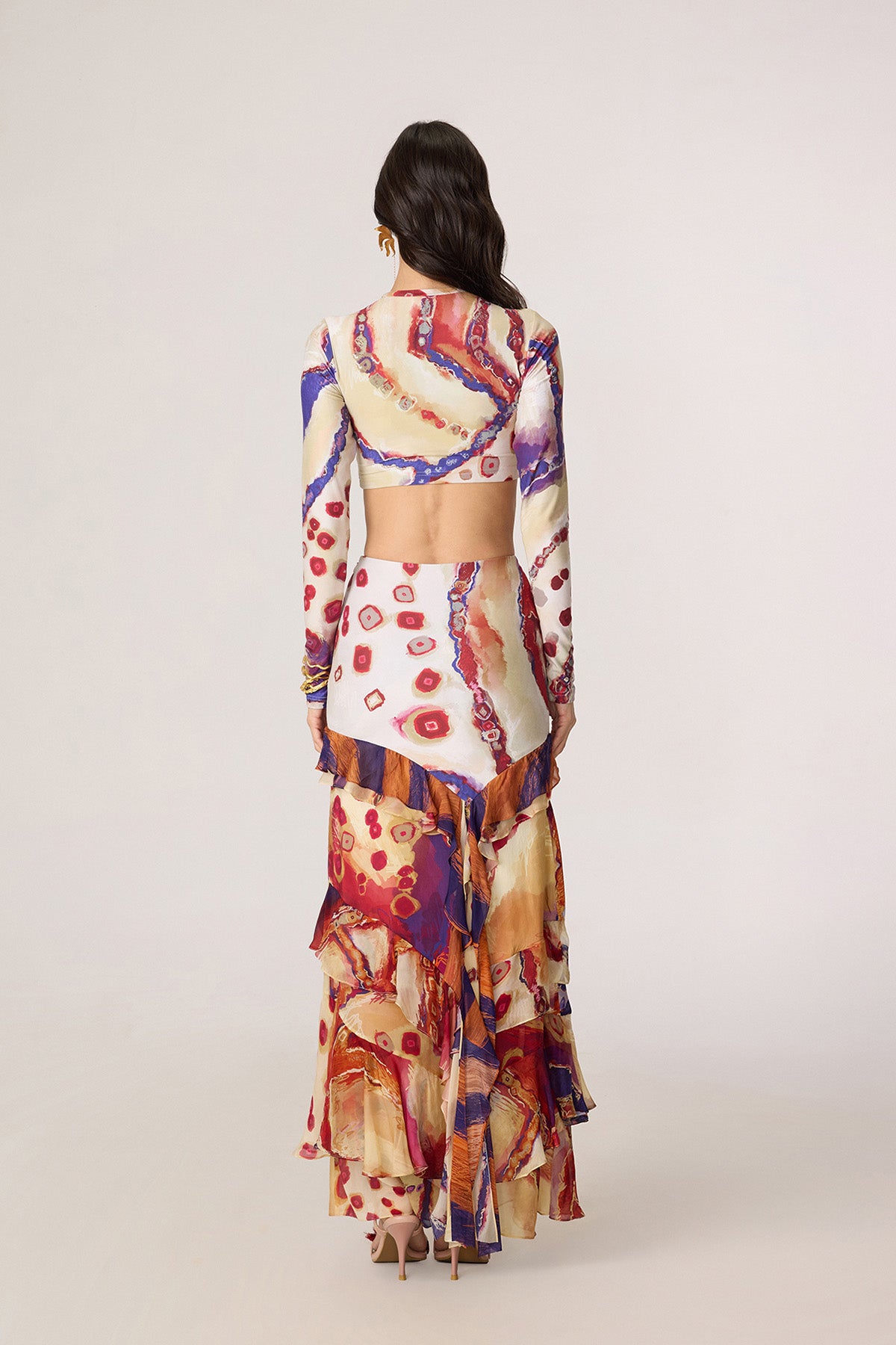 Zavi Blouse and Marieya Skirt