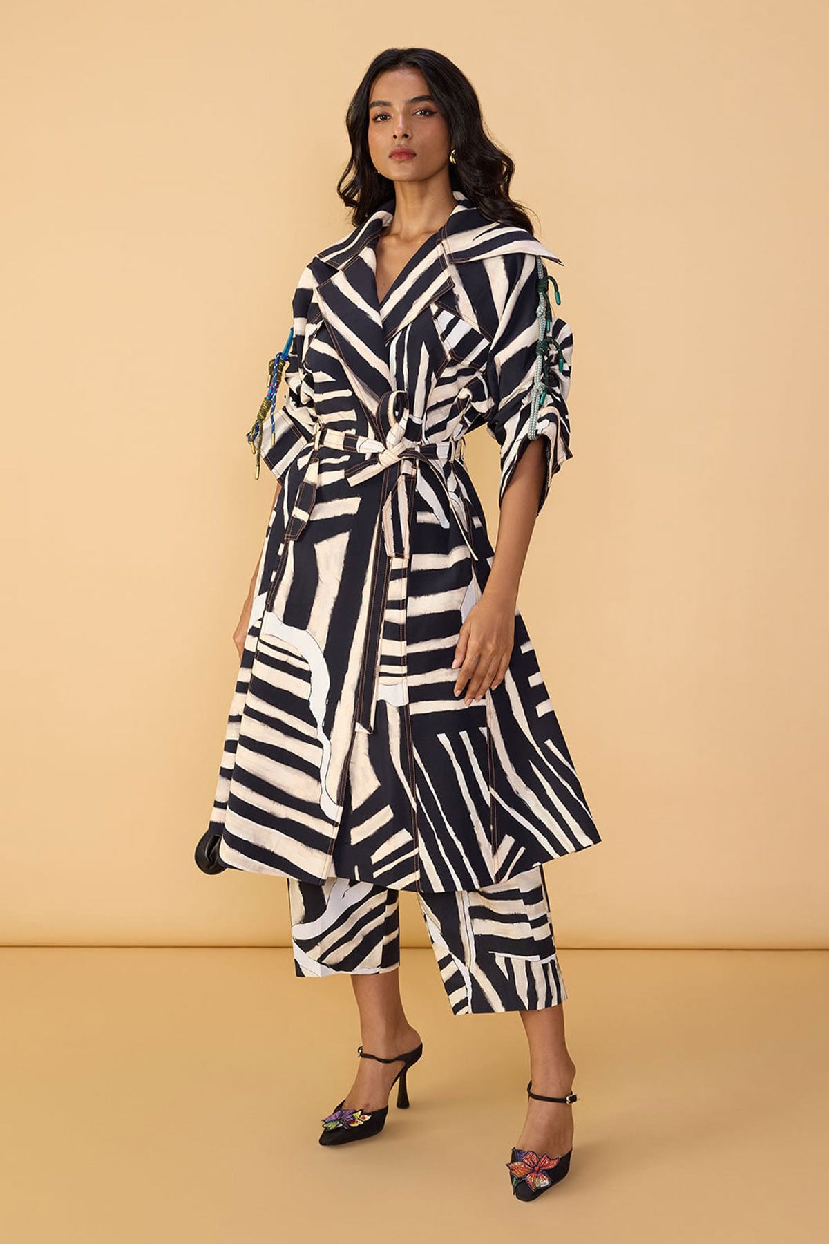 Helena Trench and and Loly Trousers