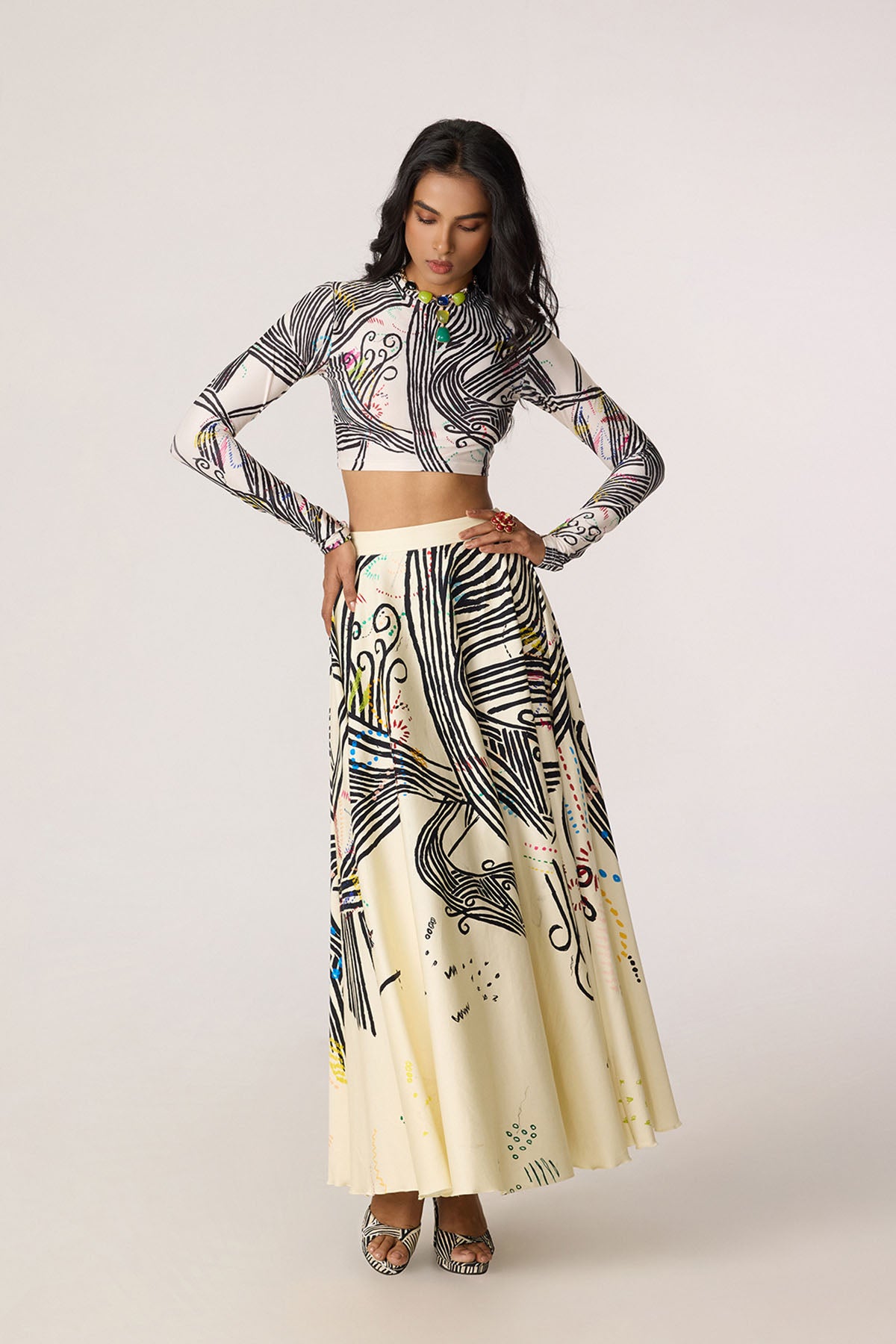 Gigi Blouse and Dracy Skirt