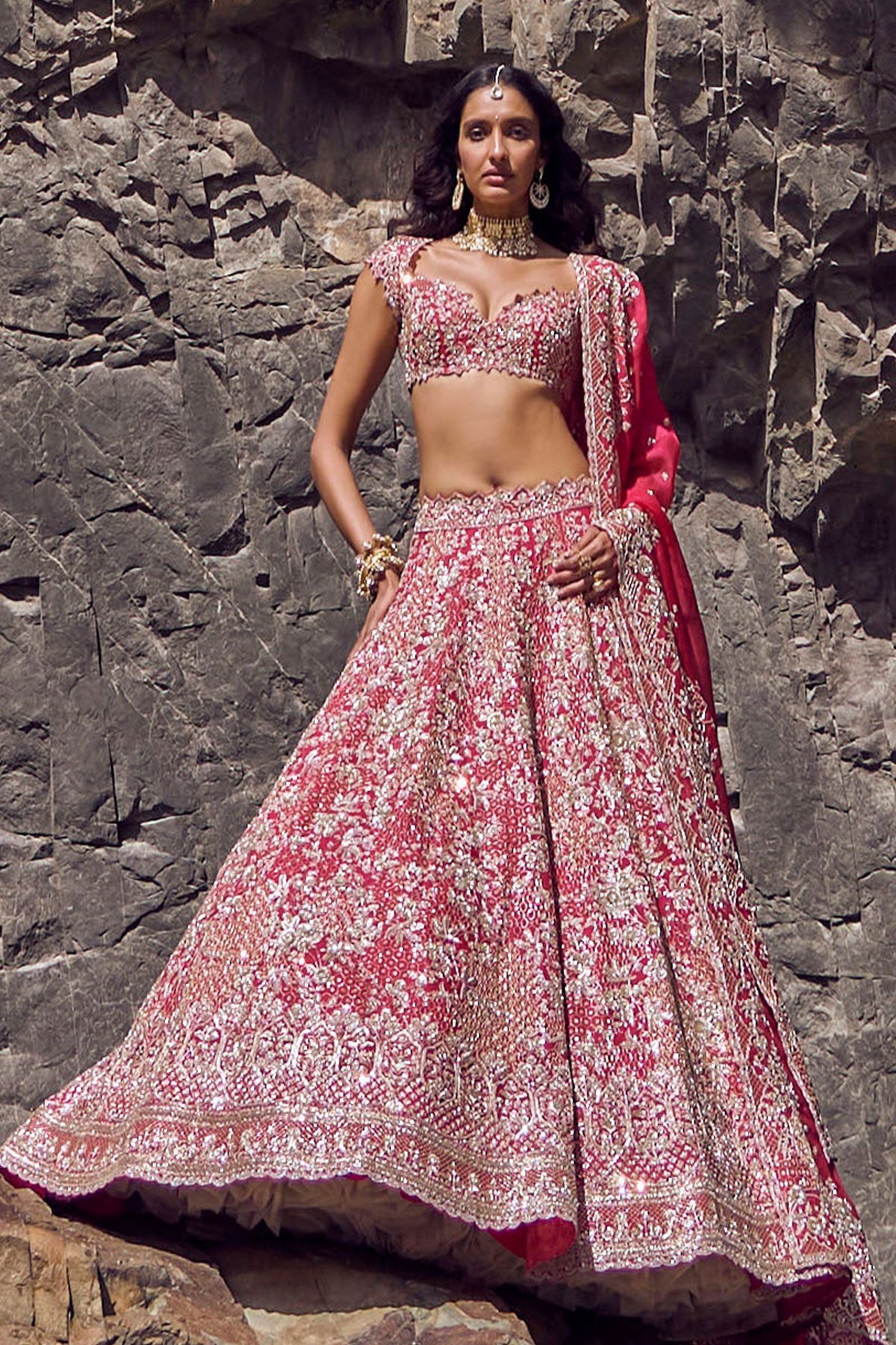 Ember lehenga set