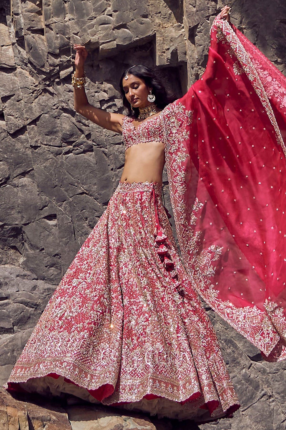 Ember lehenga set