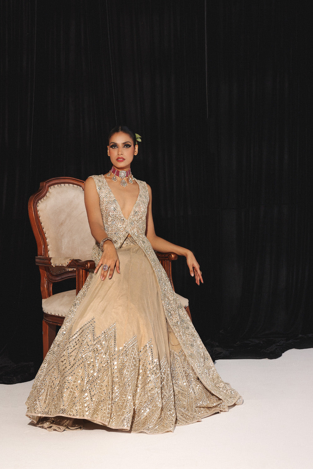 JACKET AND LEHENGA SET