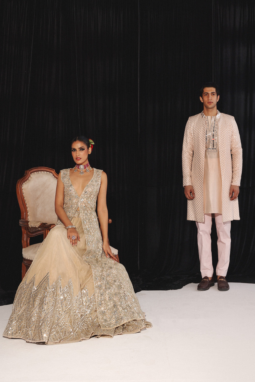 JACKET AND LEHENGA SET