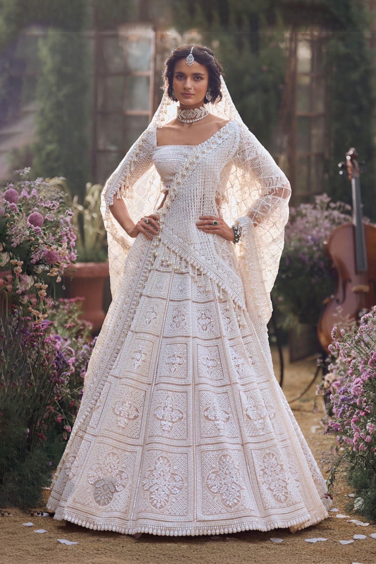 Geometric Lehenga Set