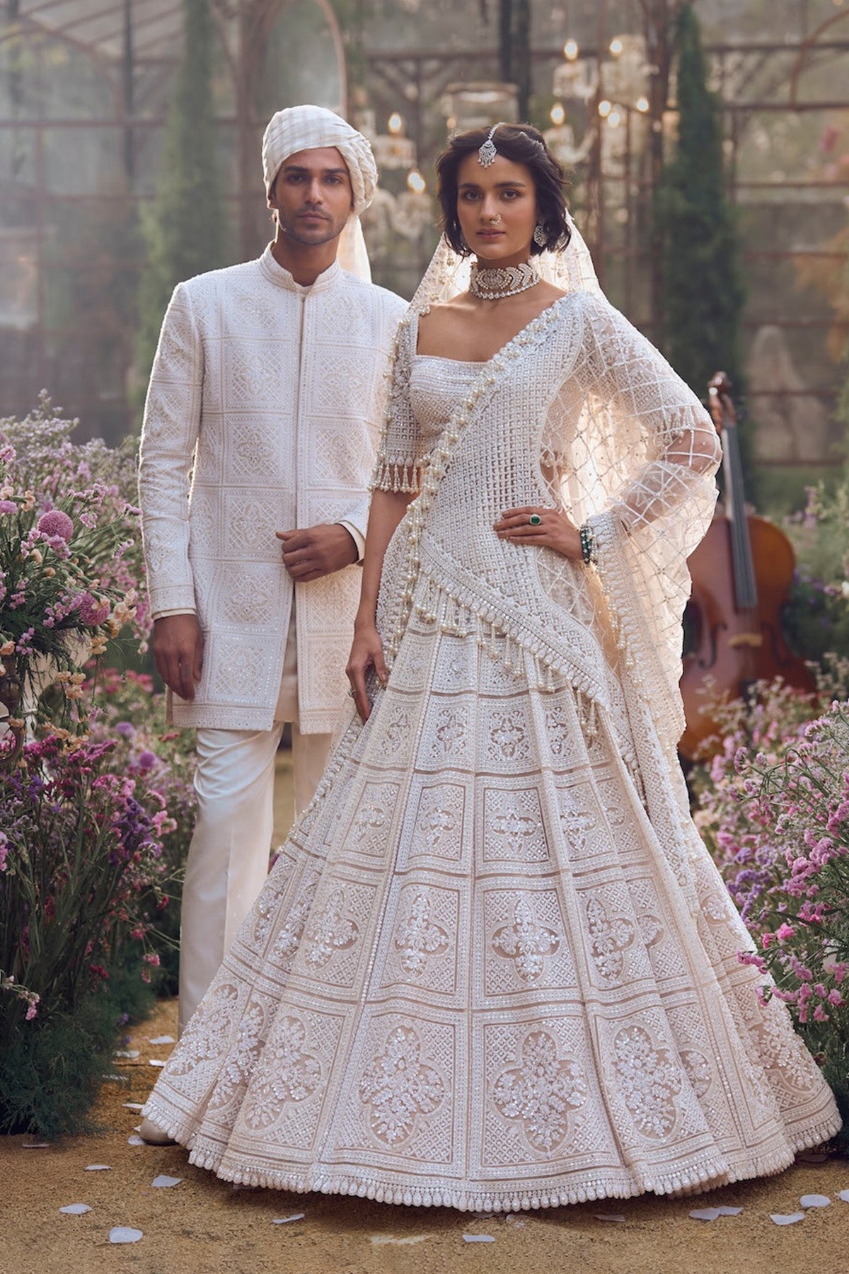 Geometric Lehenga Set