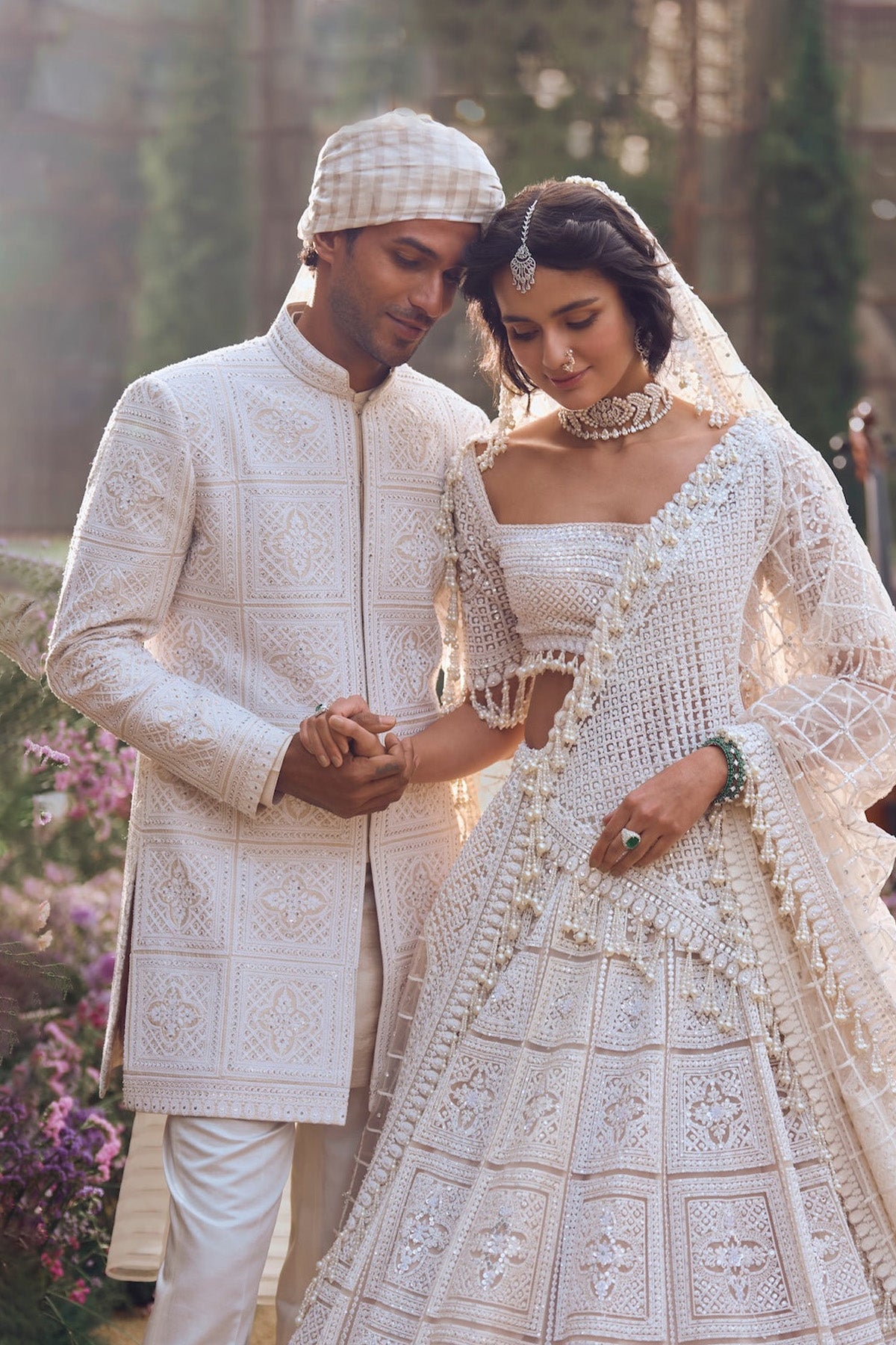 Geometric Lehenga Set