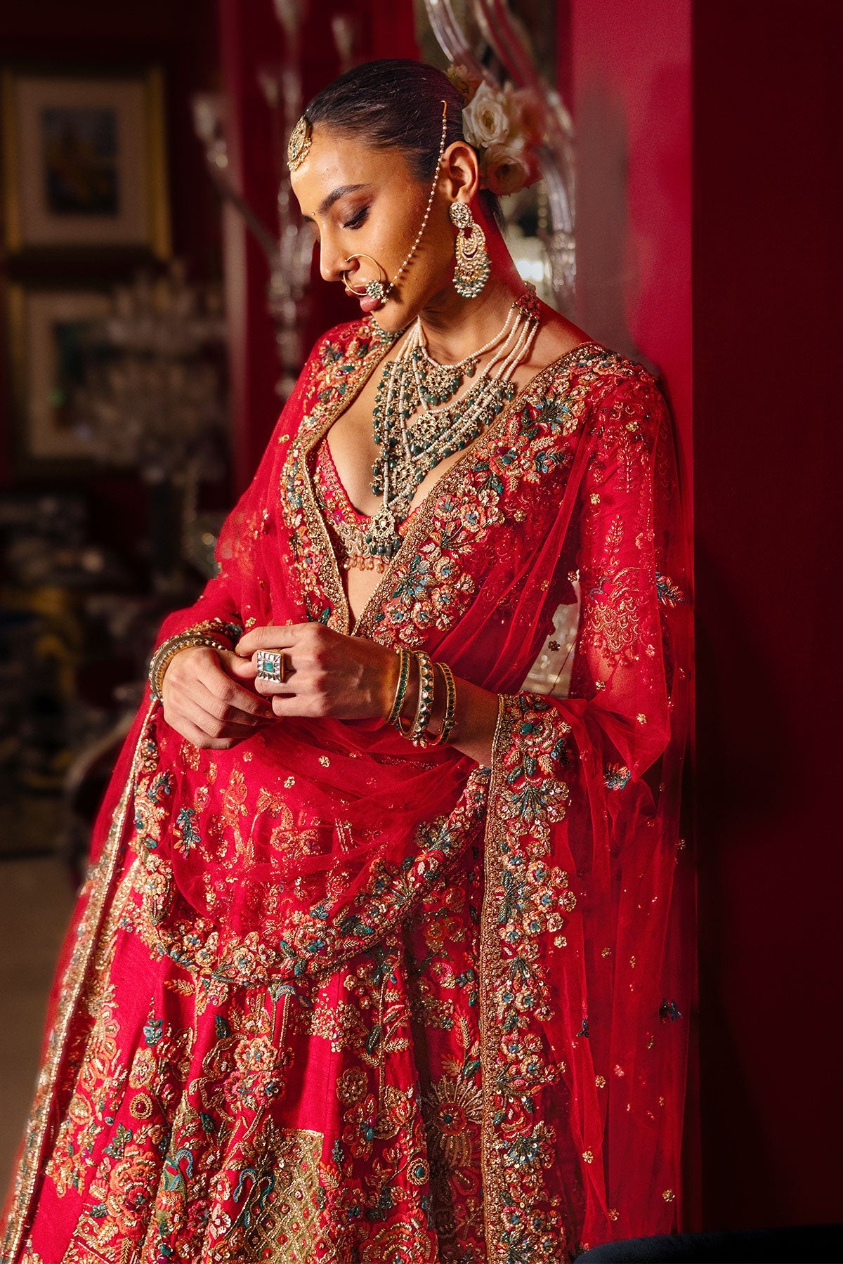 Arzeya Charbagh Bridal Lehenga