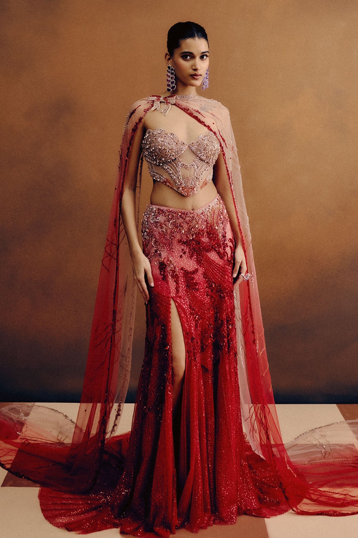 Rosarae corset & skirt set