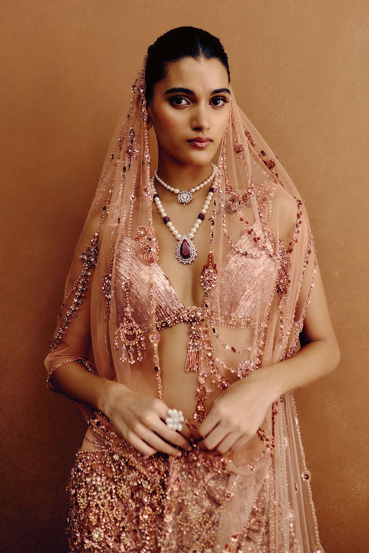 Amberlux Cocktail Lehenga