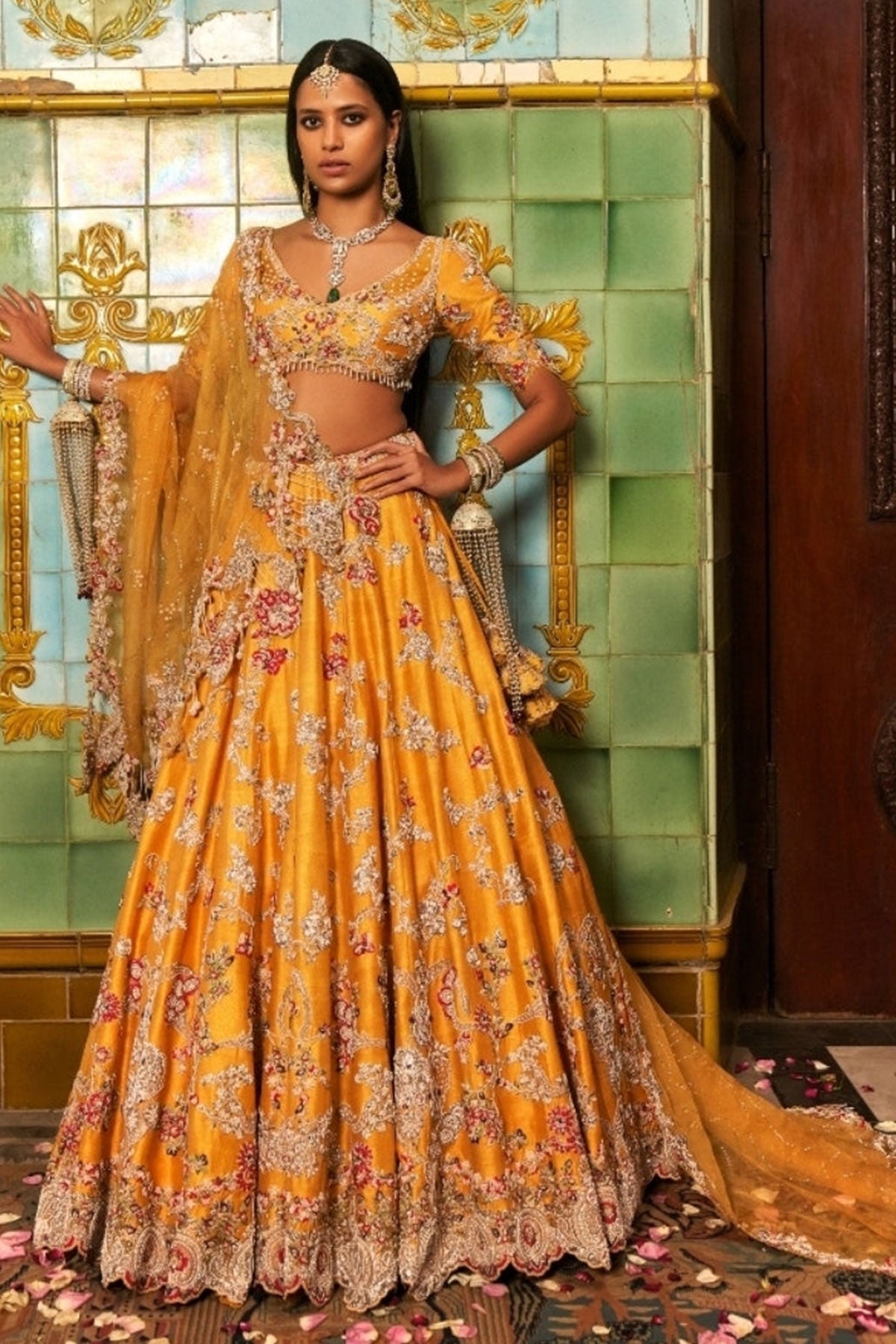 "Elaheh" Lehenga Set