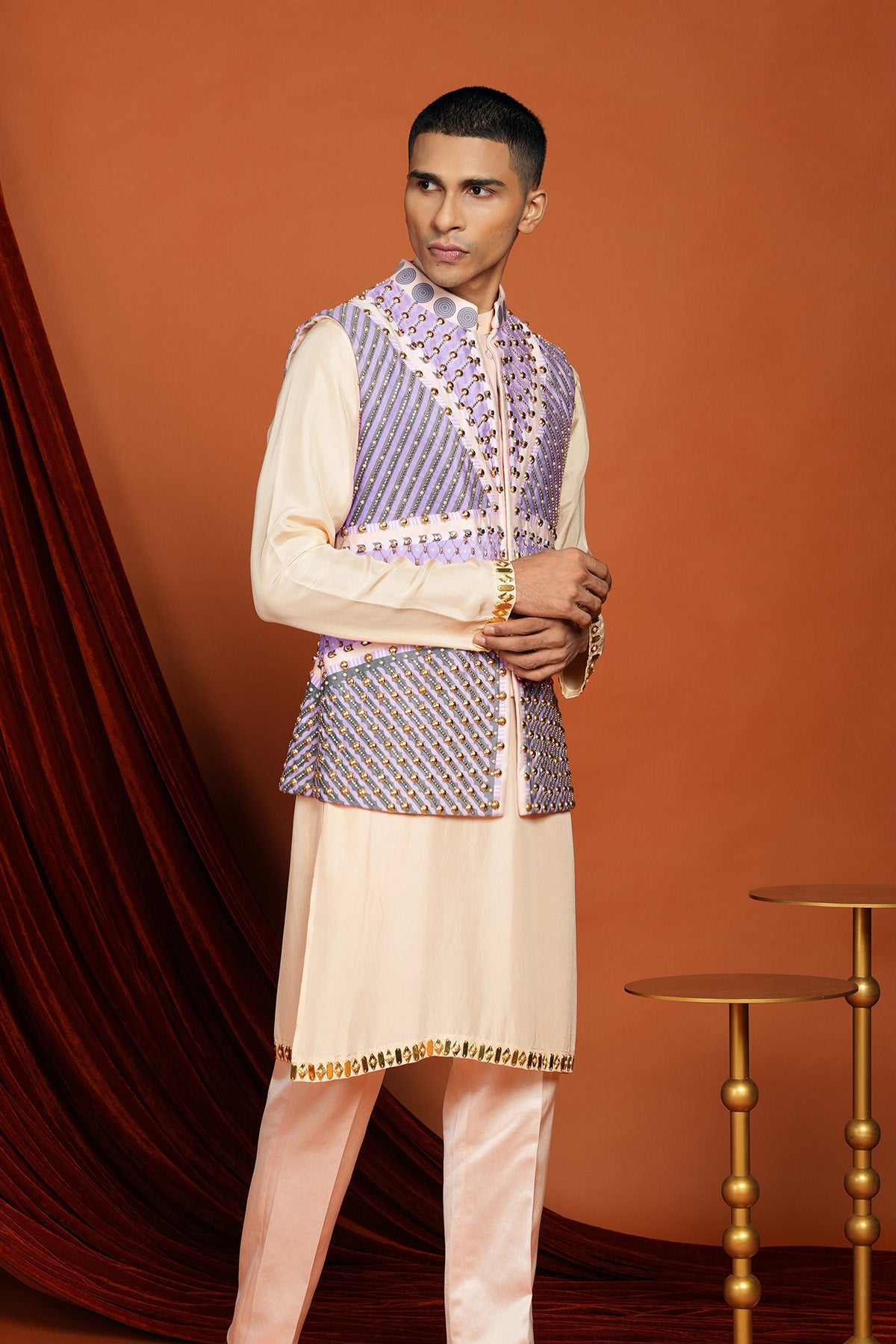 JUDE - vest jacket set