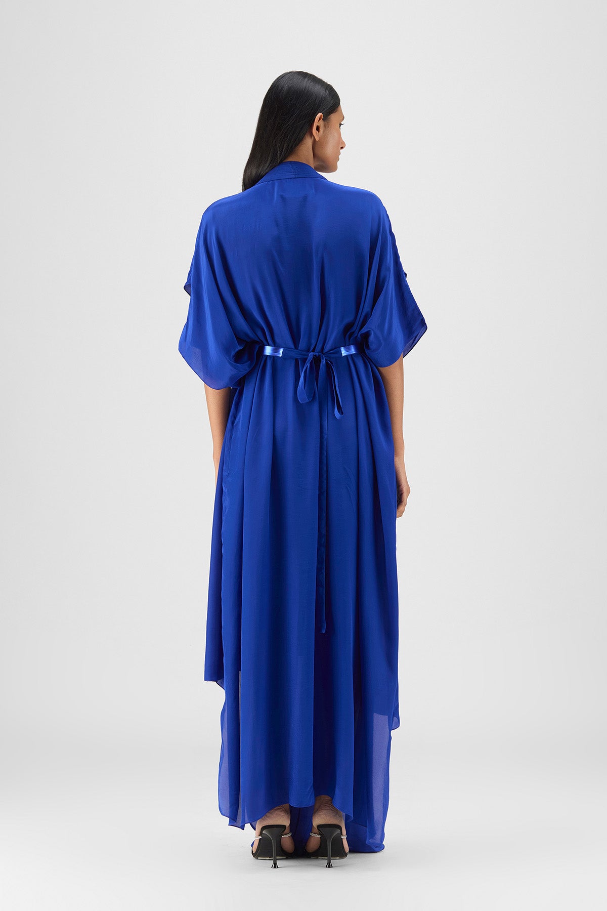 PLEATED LAYERED DRESS