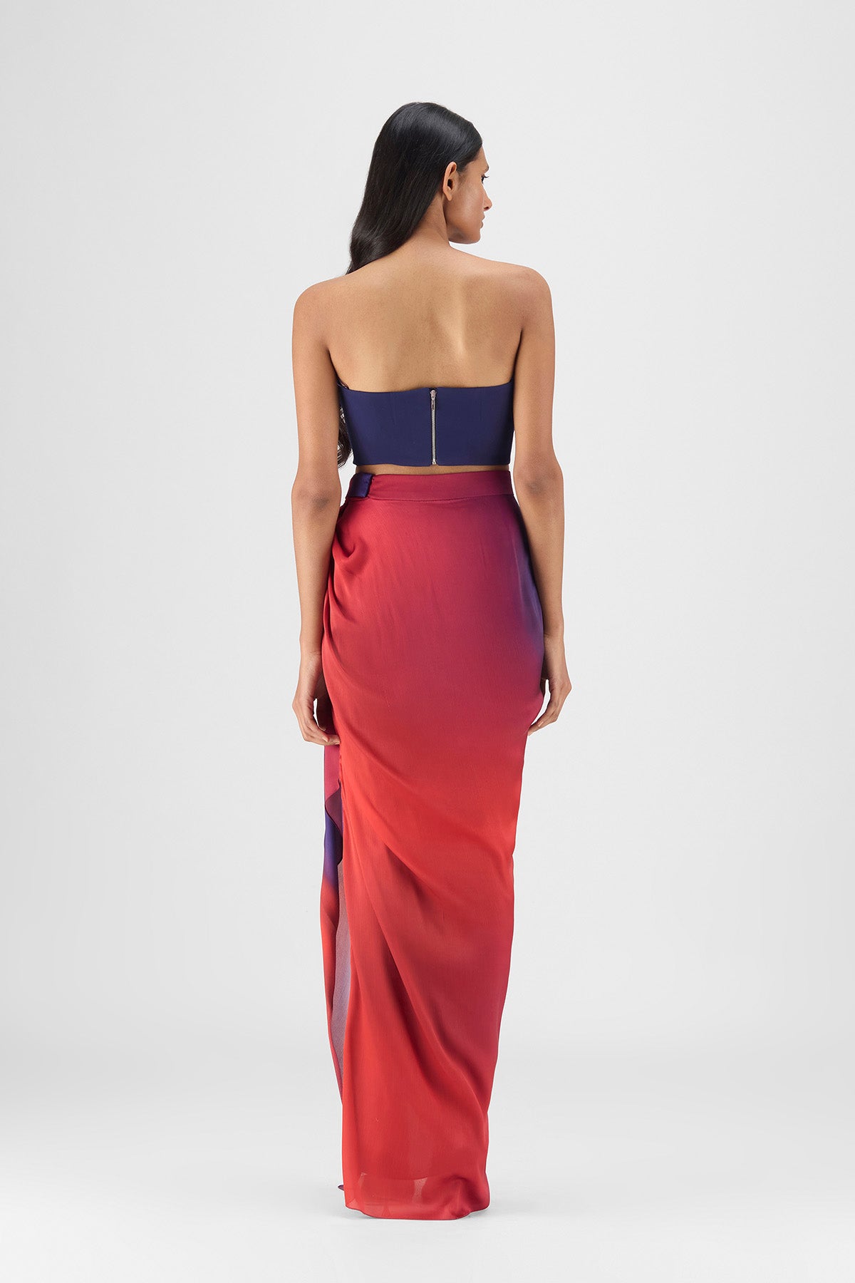 METALLIC WATERCOLOR SKIRT SET