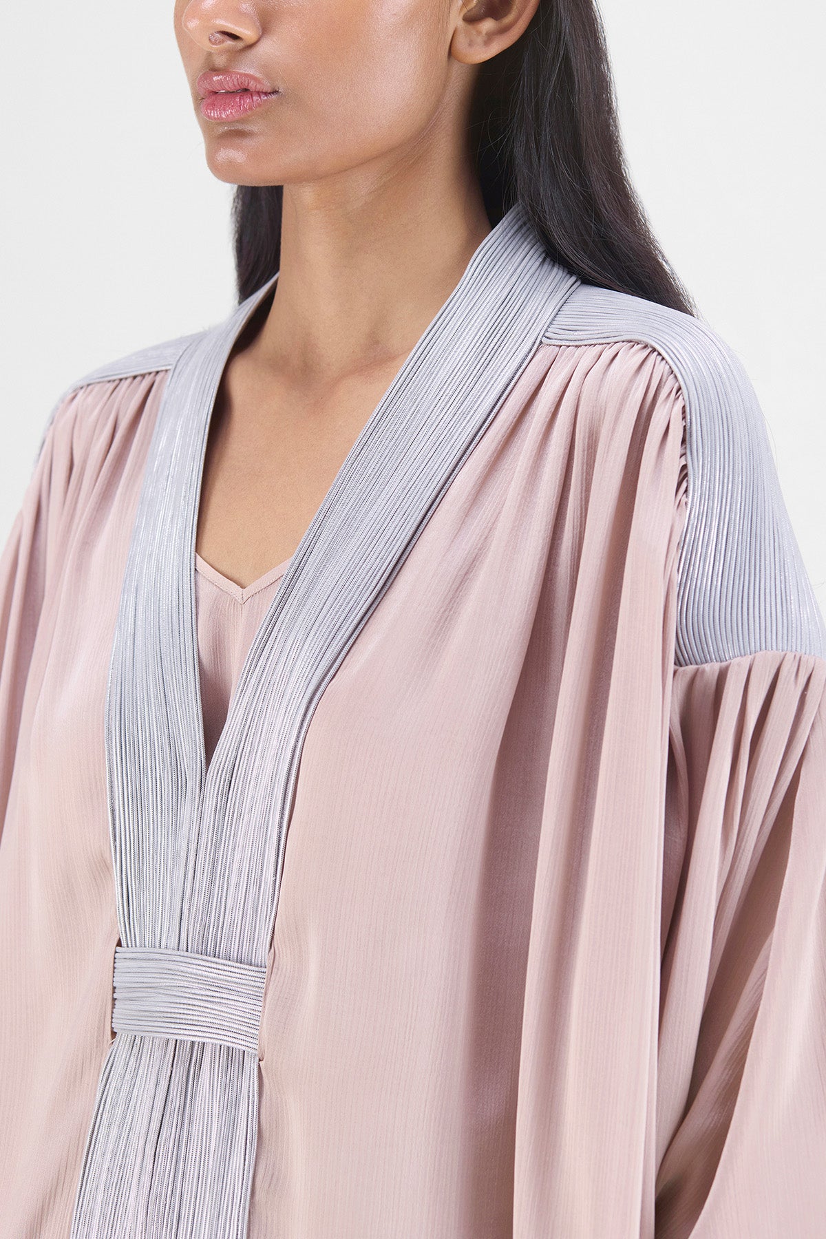 CORDED STRUCTURED CAPE SET