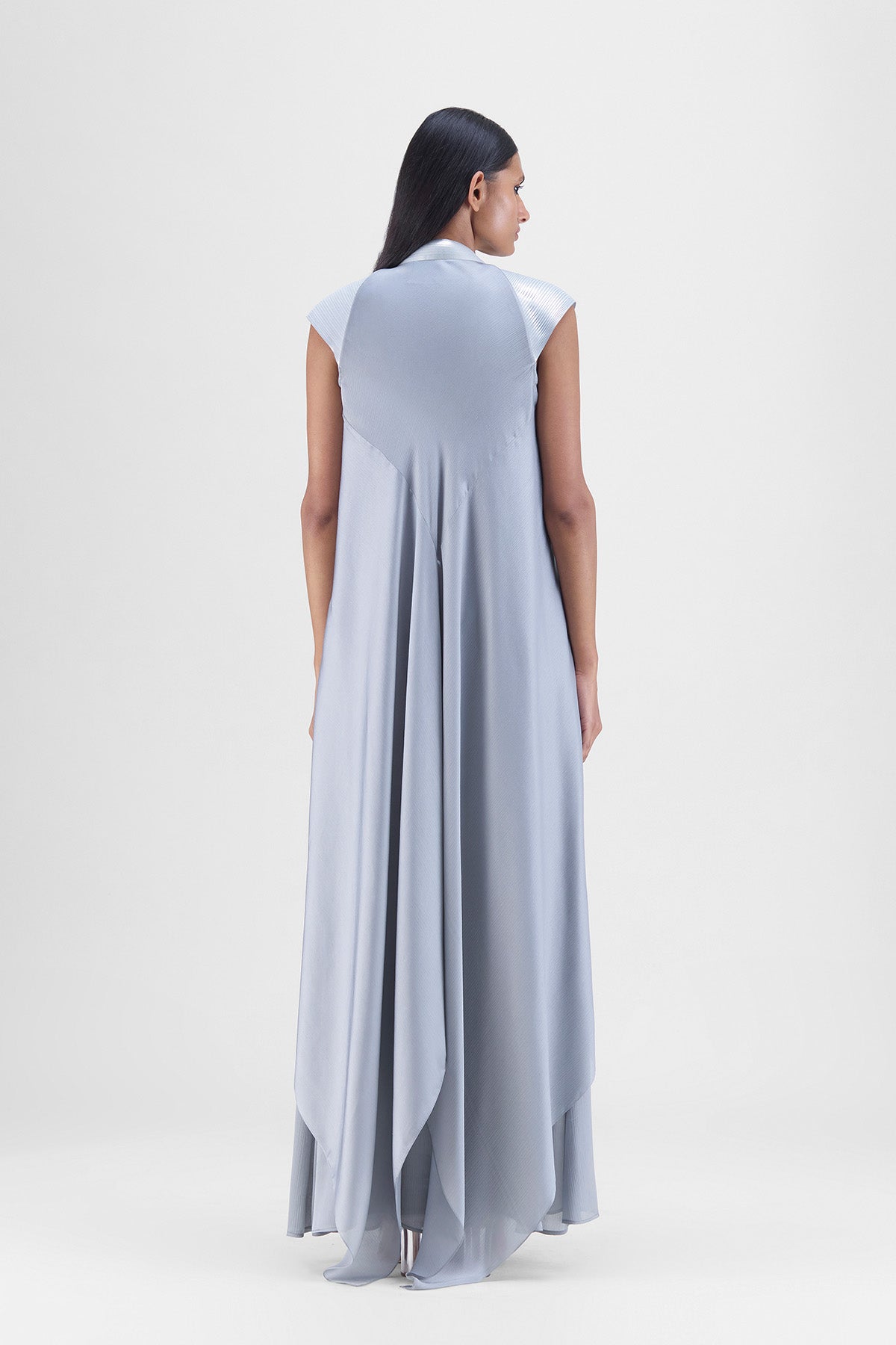 METALLIC LAYERED DRESS