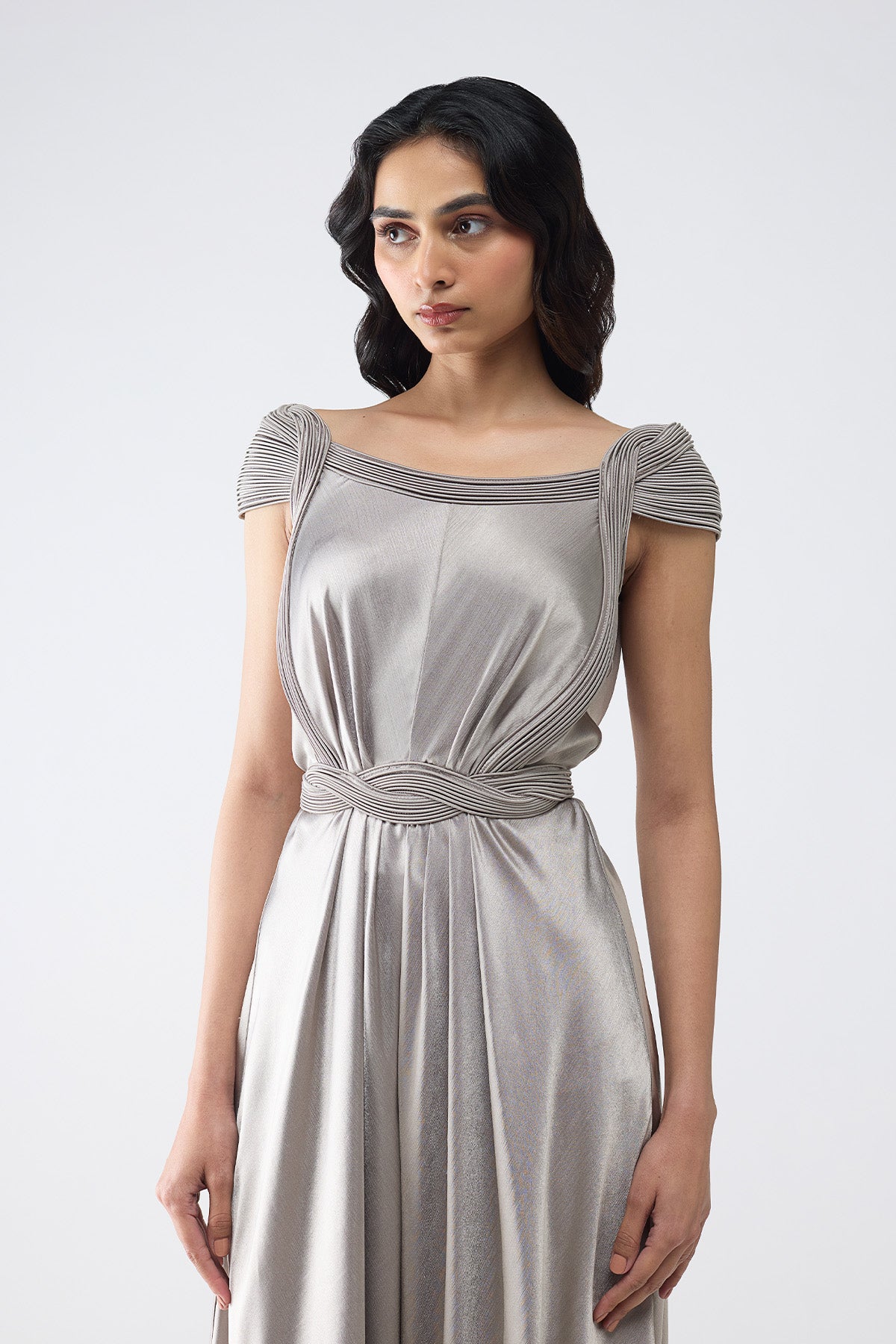 Micro Pleated Jumpsuit