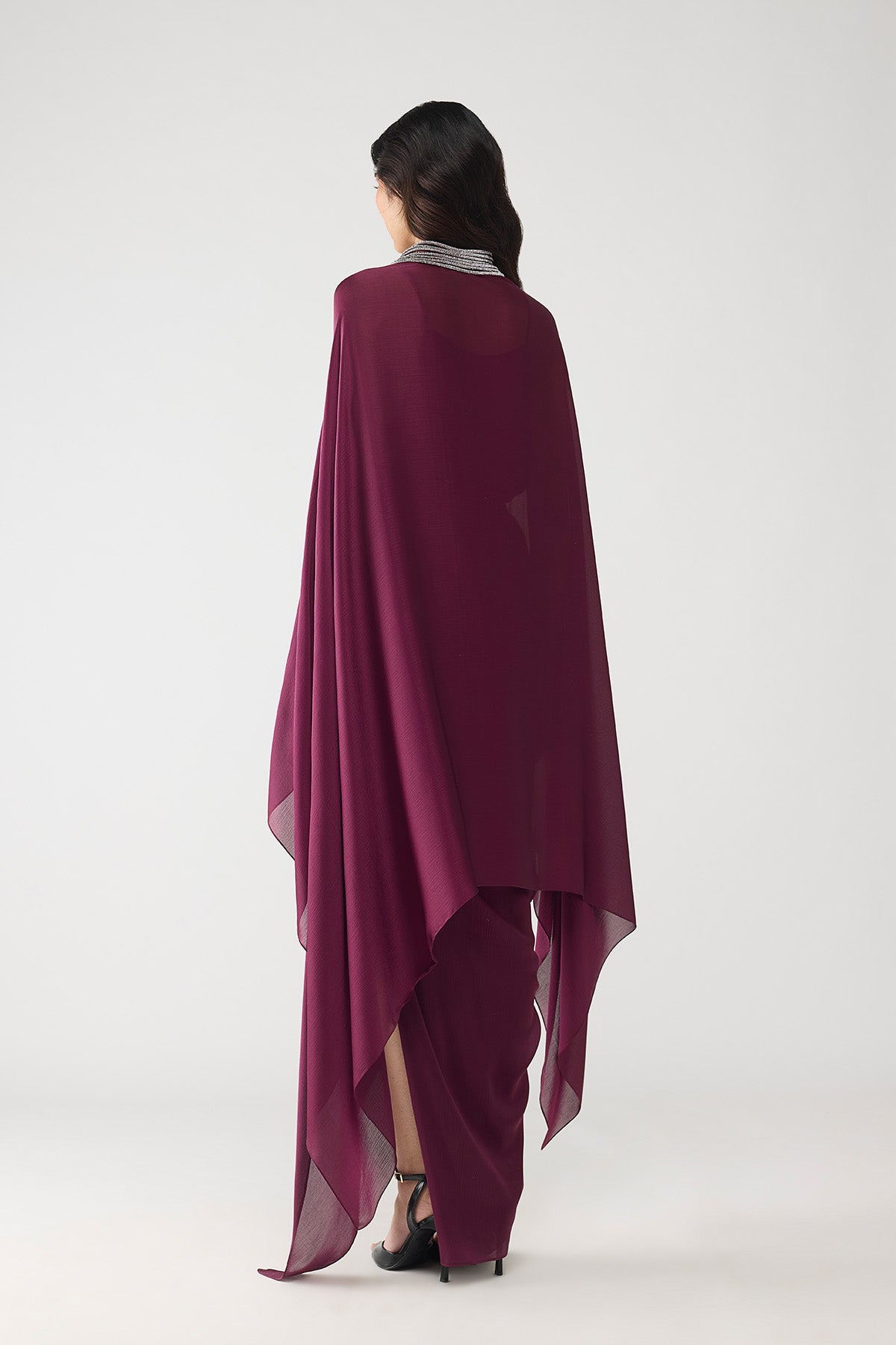 Structured Crystalvein Cape Set