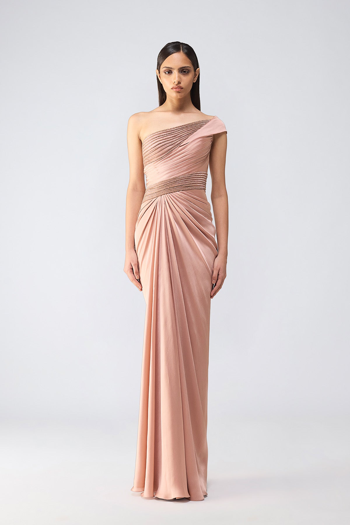 Moulded Crystalvein Gown