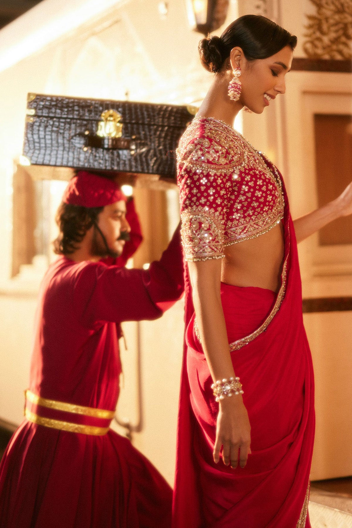 LAGAN SAREE SET- Ready to Ship