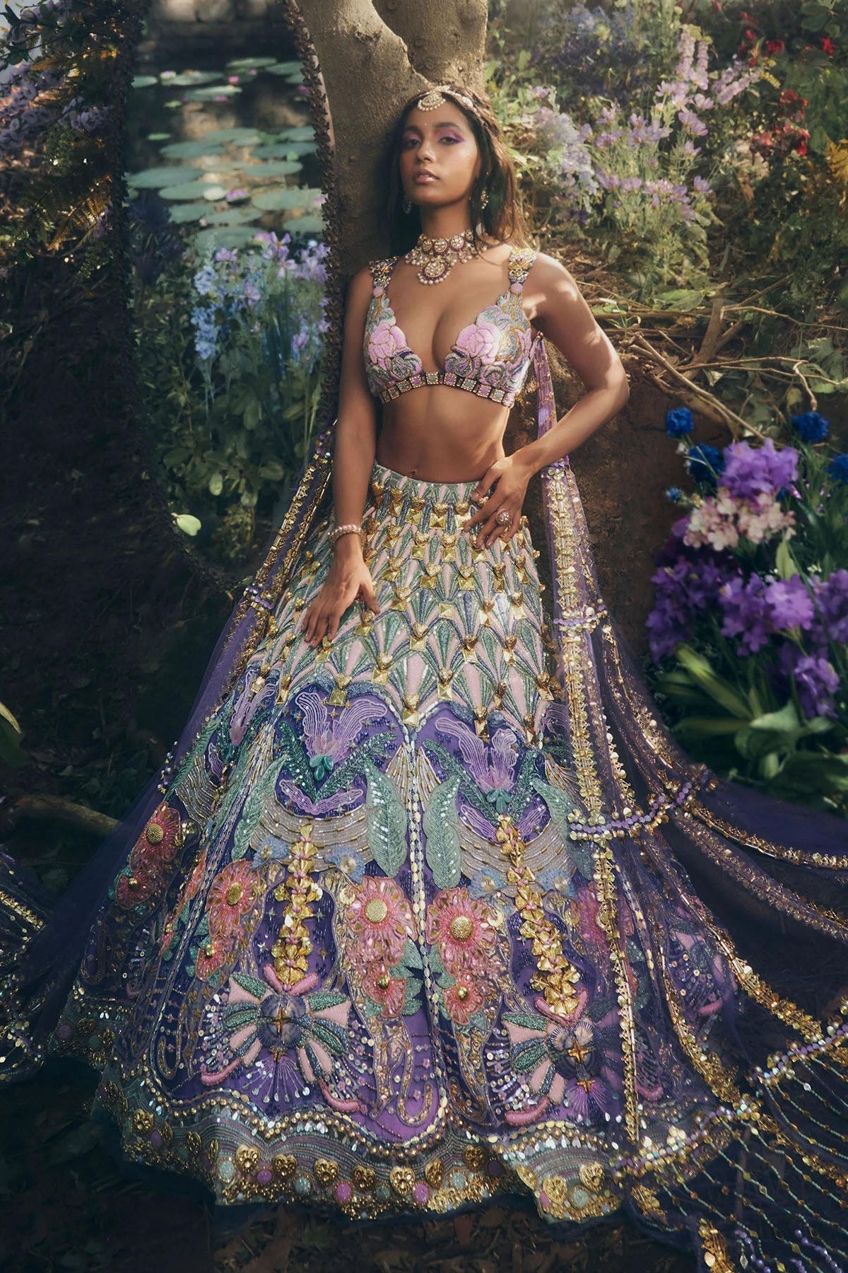 CYBELE FOREST - LEHENGA SET