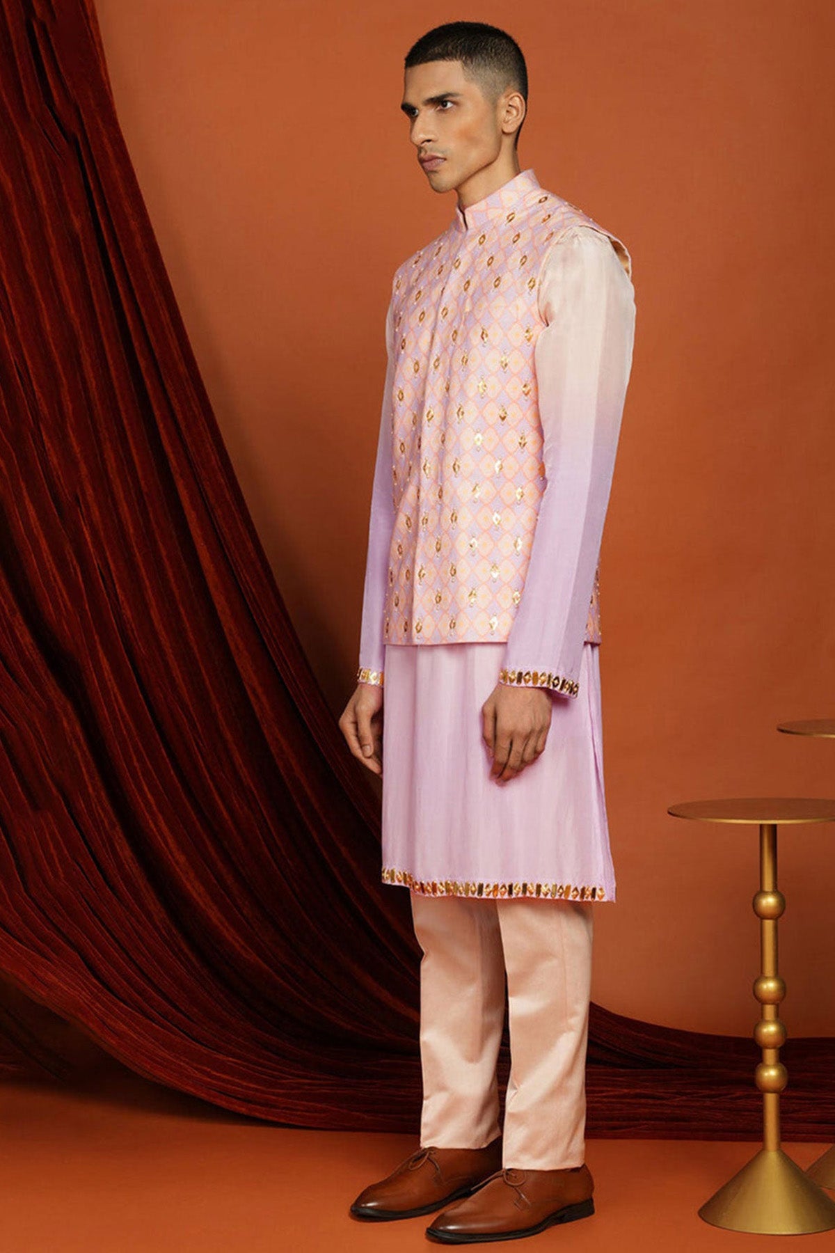 Cole - vest jacket set