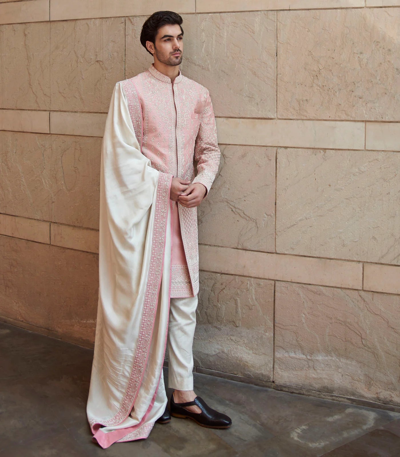 ROSE CREEPER SHERWANI