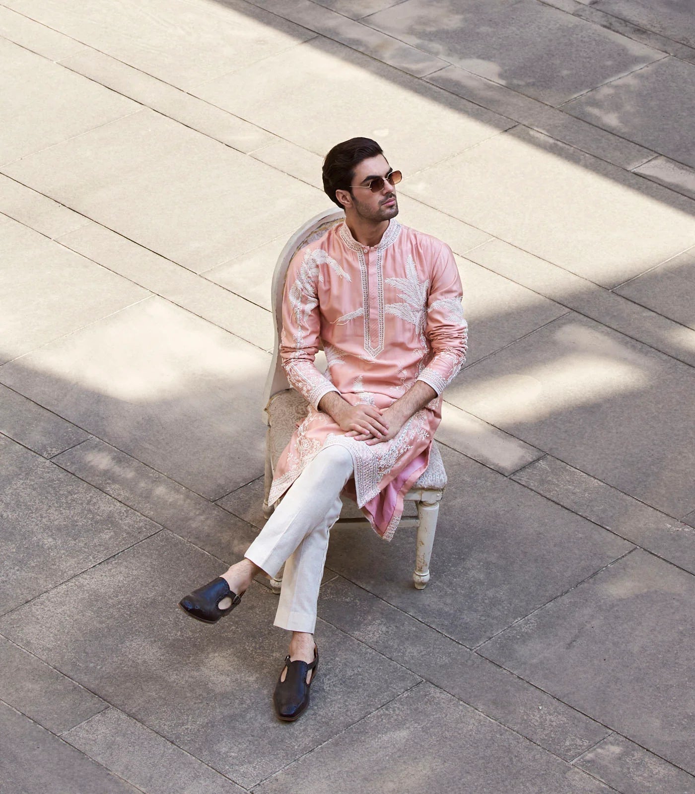 BOTTLE PALM TREE KURTA