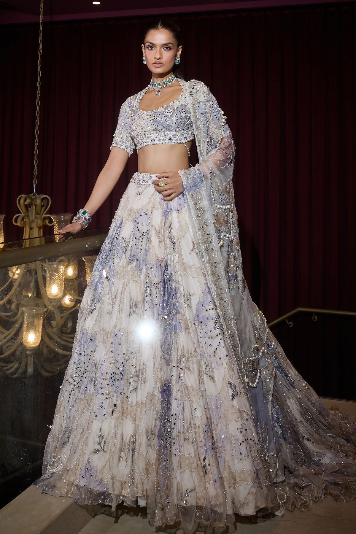 Tara Sutaria in  Zeenat lehenga