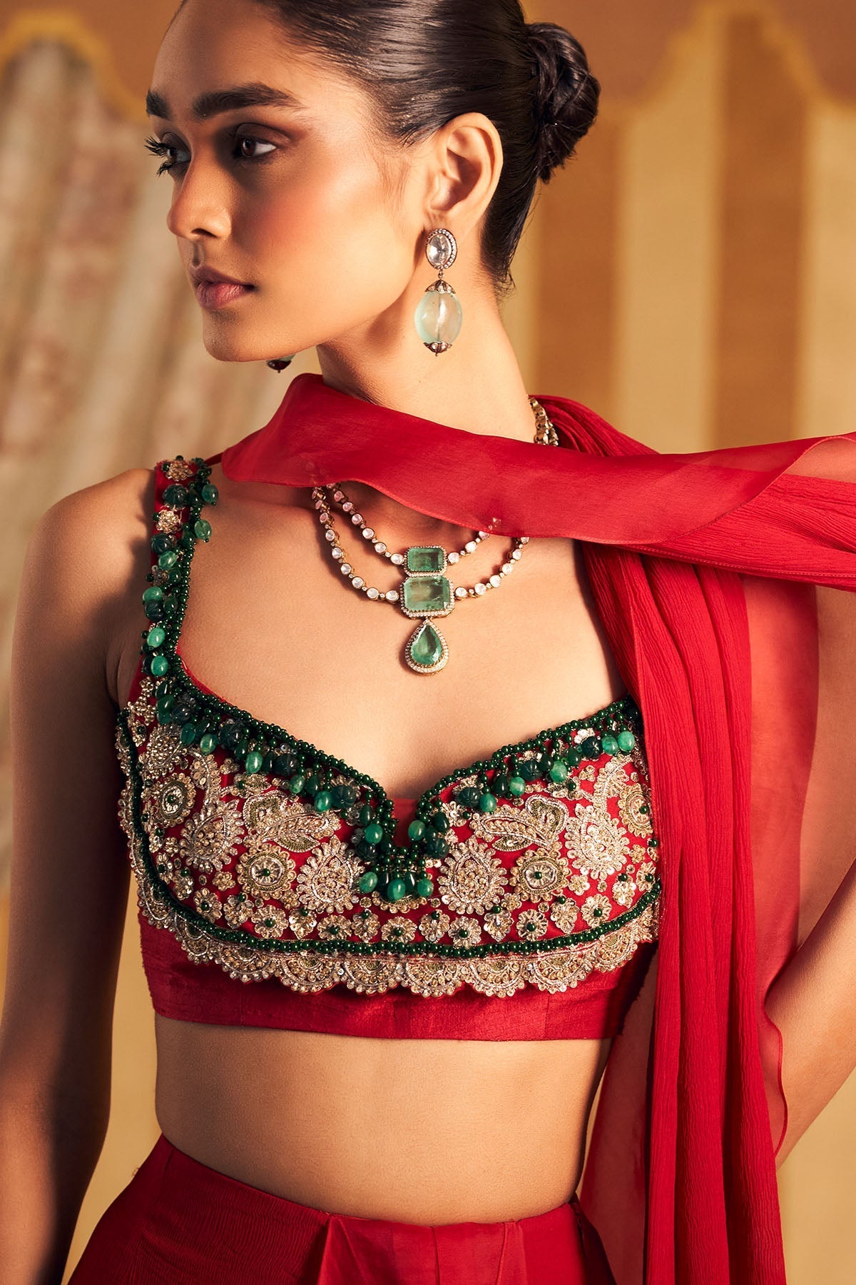 Chashm Saree Set  - Ready To Ship