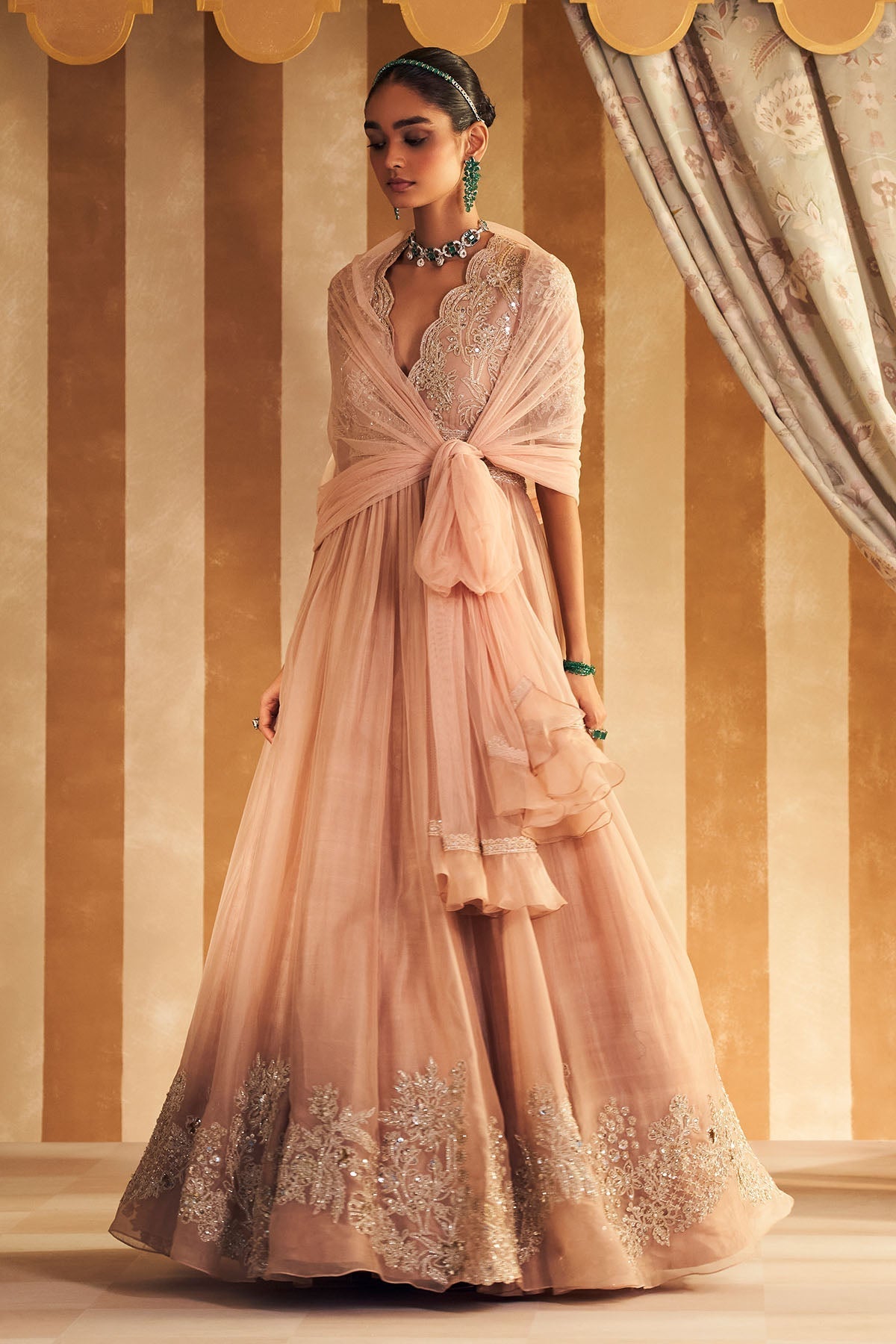 Tehseen Anarkali Set  - Ready To Ship