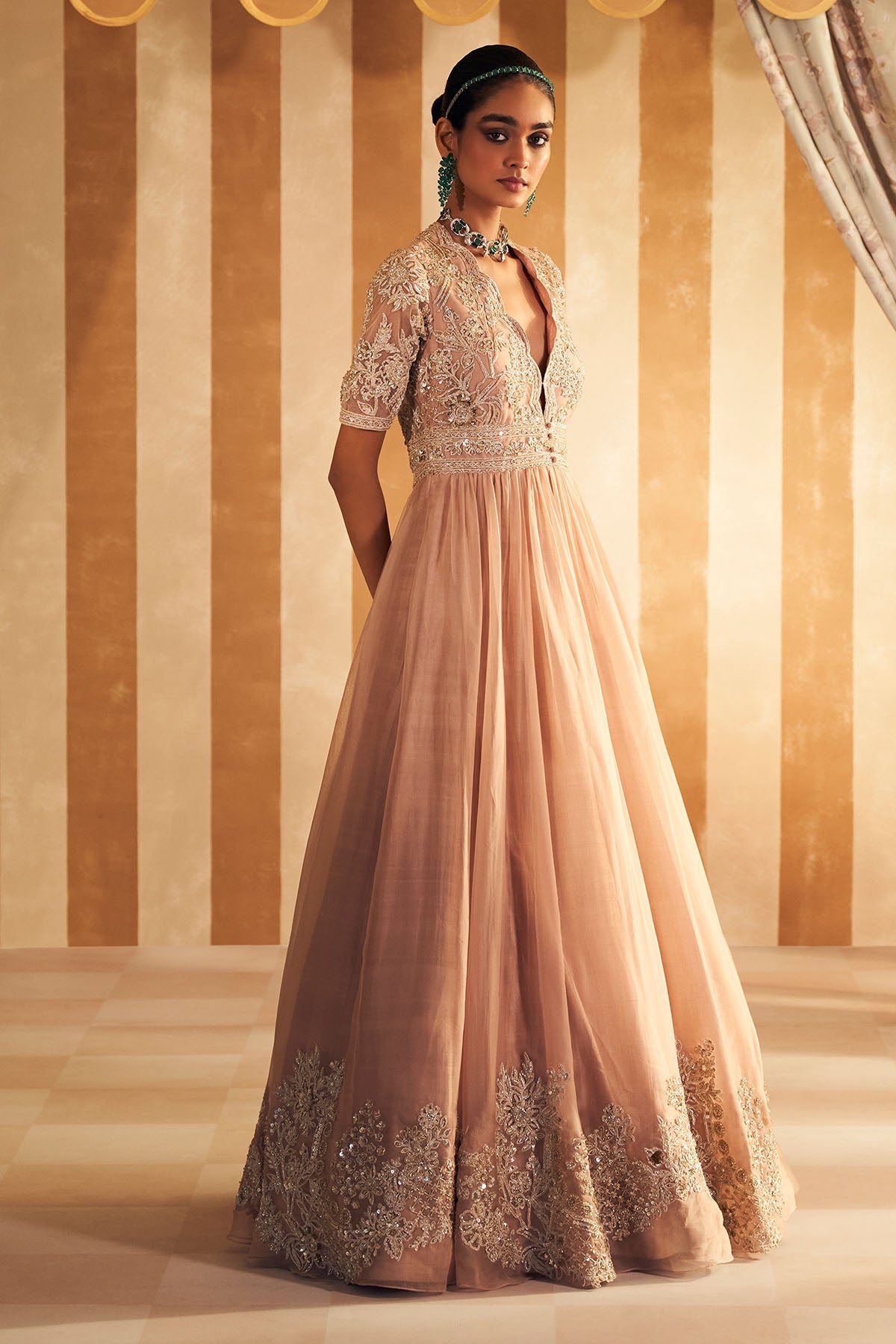 Tehseen Anarkali Set  - Ready To Ship
