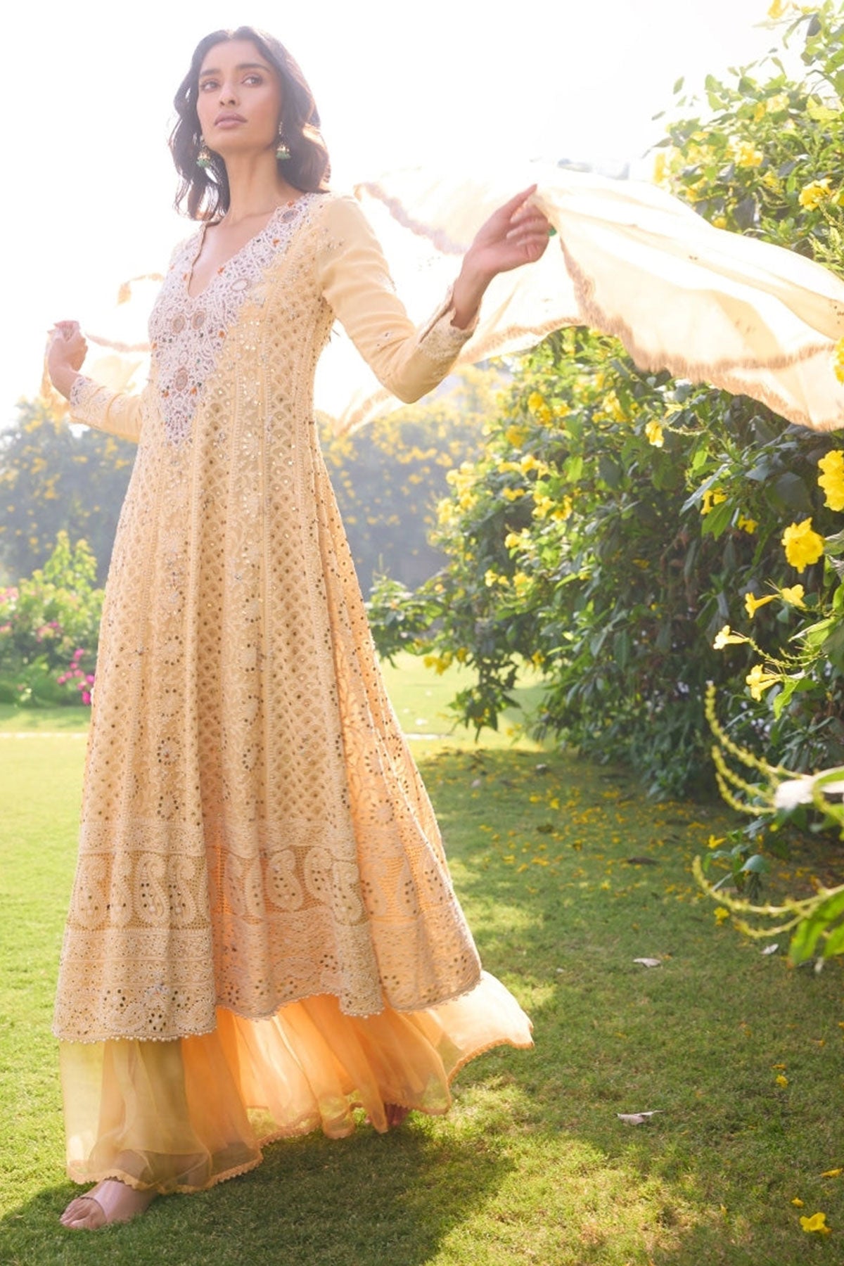 "Amethyst" Kalidar Kurta Set