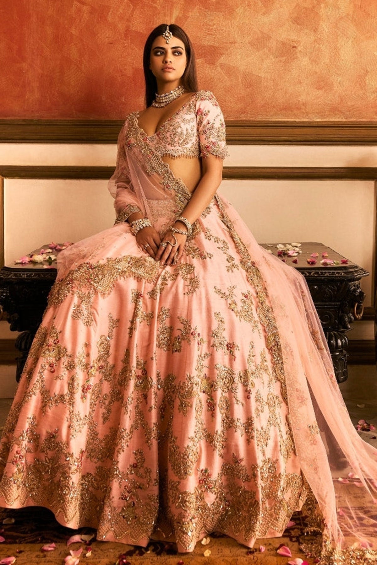 "Atalia" Bridal Lehenga set