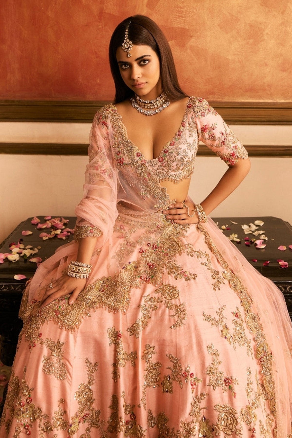 "Atalia" Bridal Lehenga set