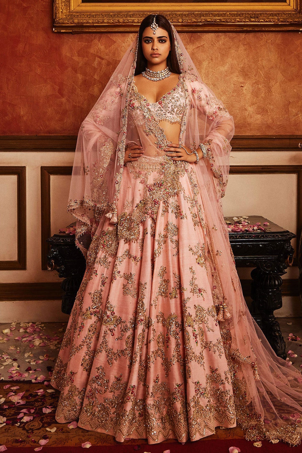 "Atalia" Bridal Lehenga set