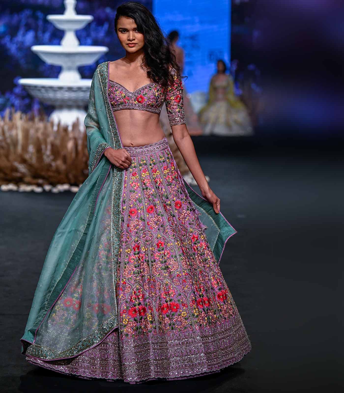 MUGHAL GARDEN LEHENGA