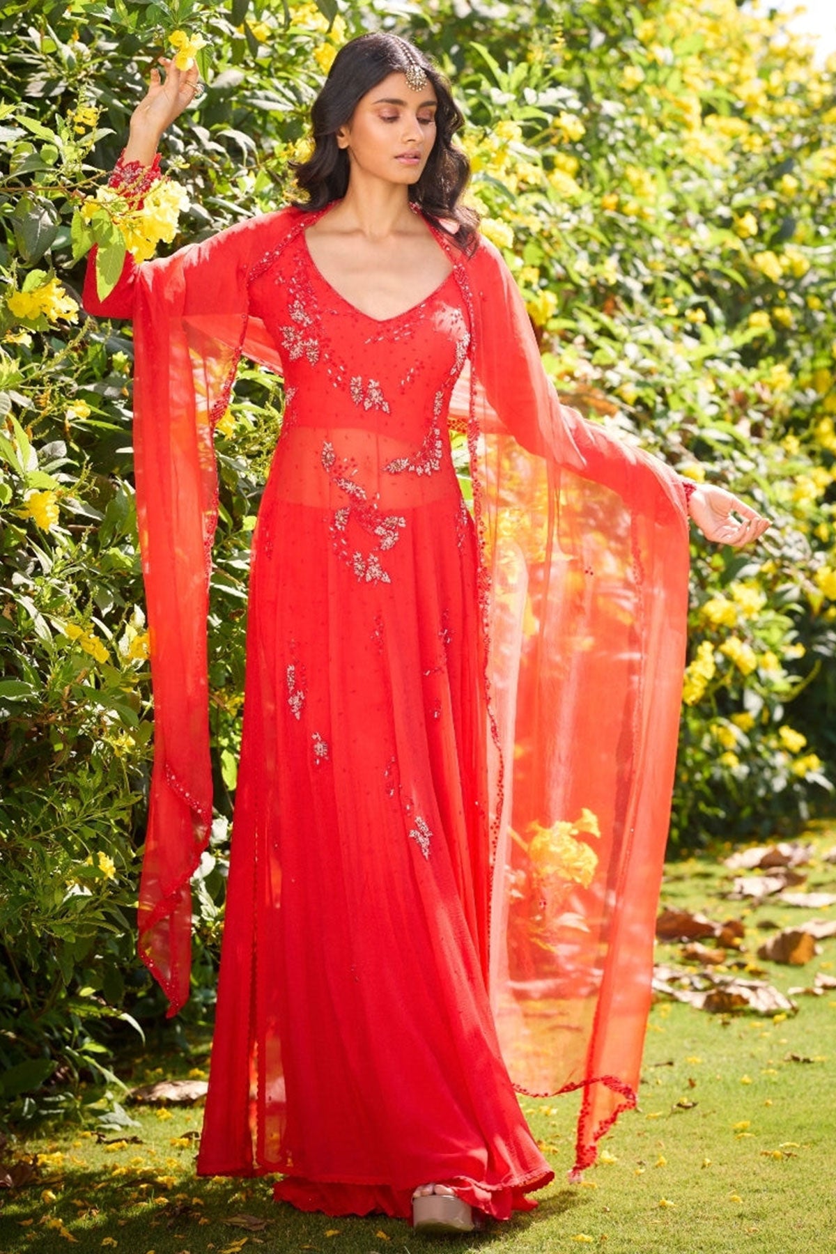 "Ariel" Kurta And Sharara Set