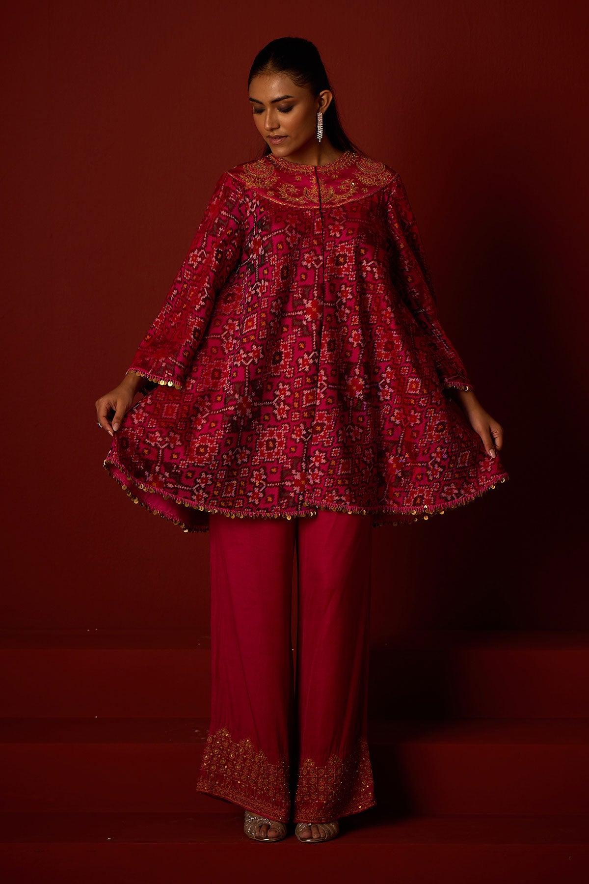 Marodiwork Anarkali Tunic and Marodiwork Palazzos