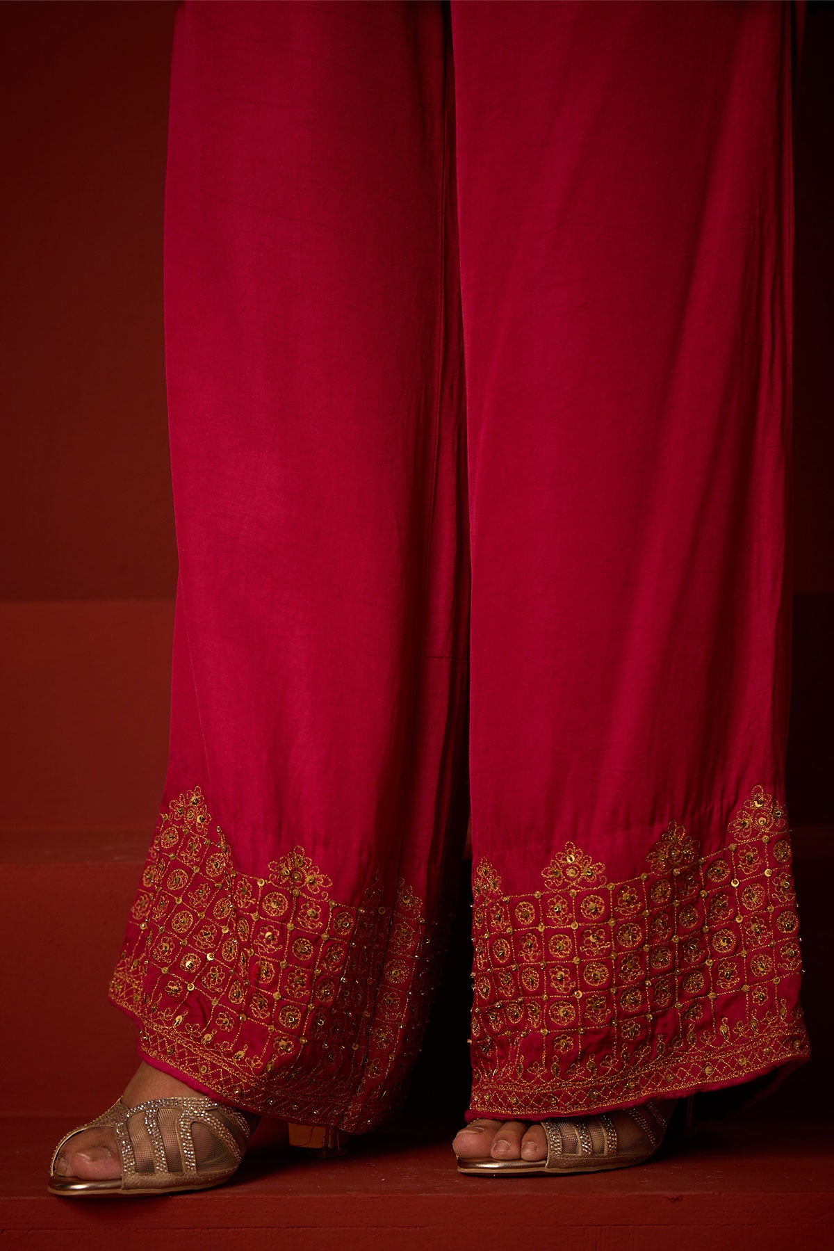 Marodiwork Anarkali Tunic and Marodiwork Palazzos