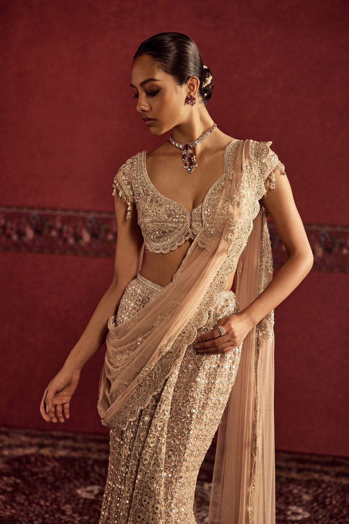 Shafaq Saree Set