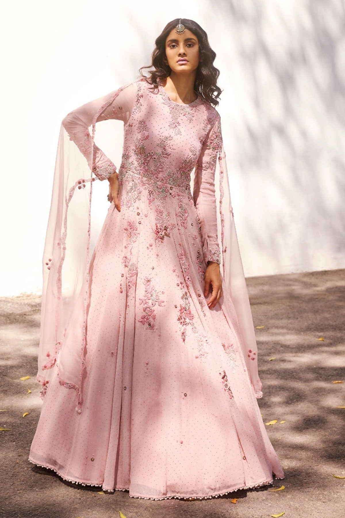"Shayna" Chiffon Anarkali
