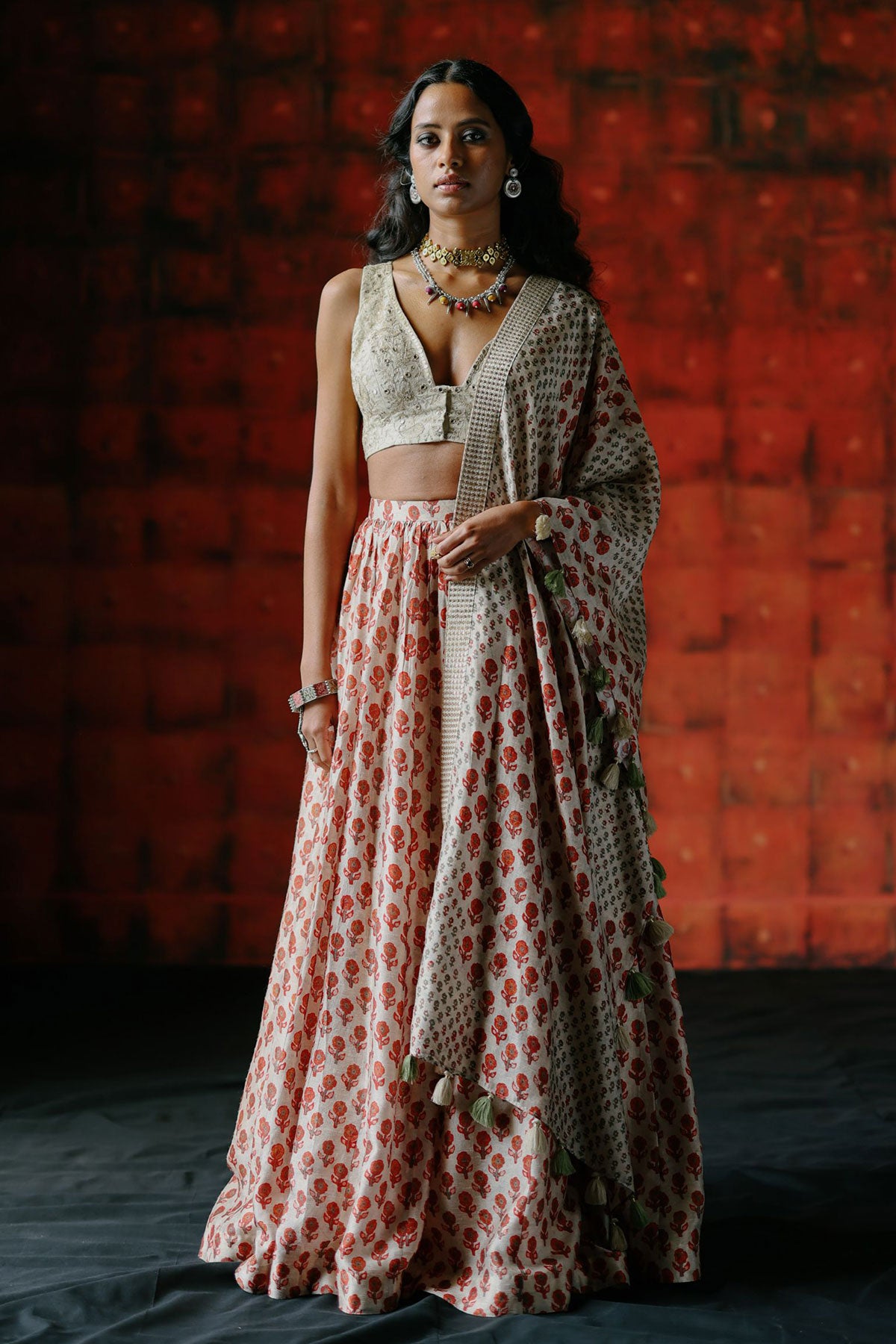 Pearl Lehenga Set - Ready To Ship