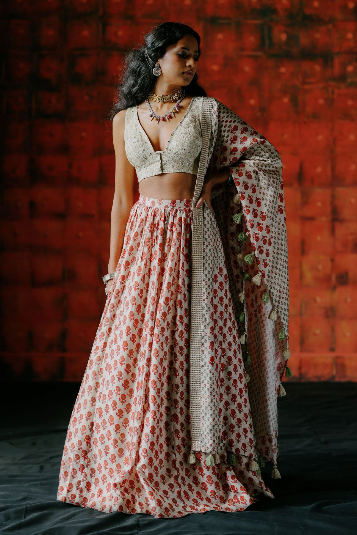Pearl Lehenga Set - Ready To Ship